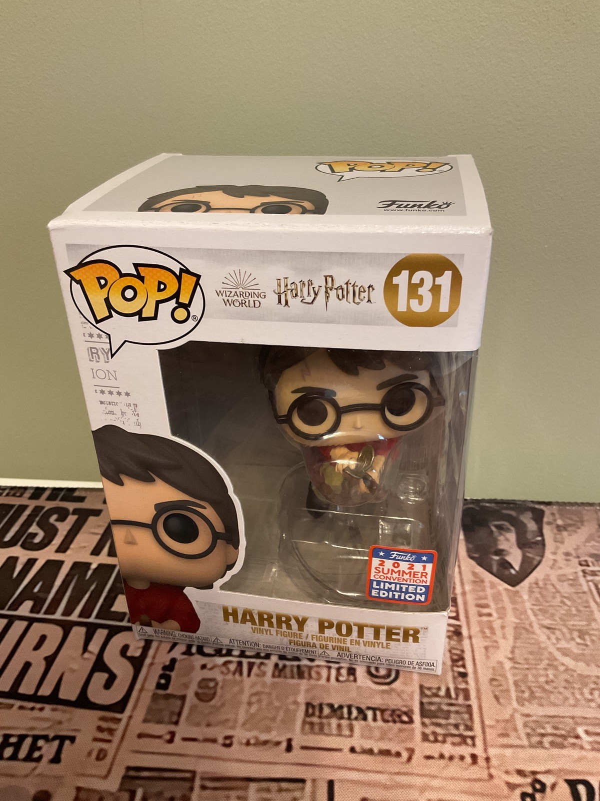 Harry Potter Funko Pop 131 Convention Special  Rare