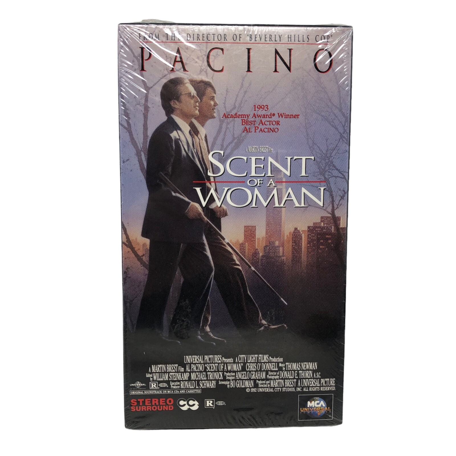 NIP Scent of a Woman (VHS, 1993) Al Pachino Oscar Winner Sealed Tape