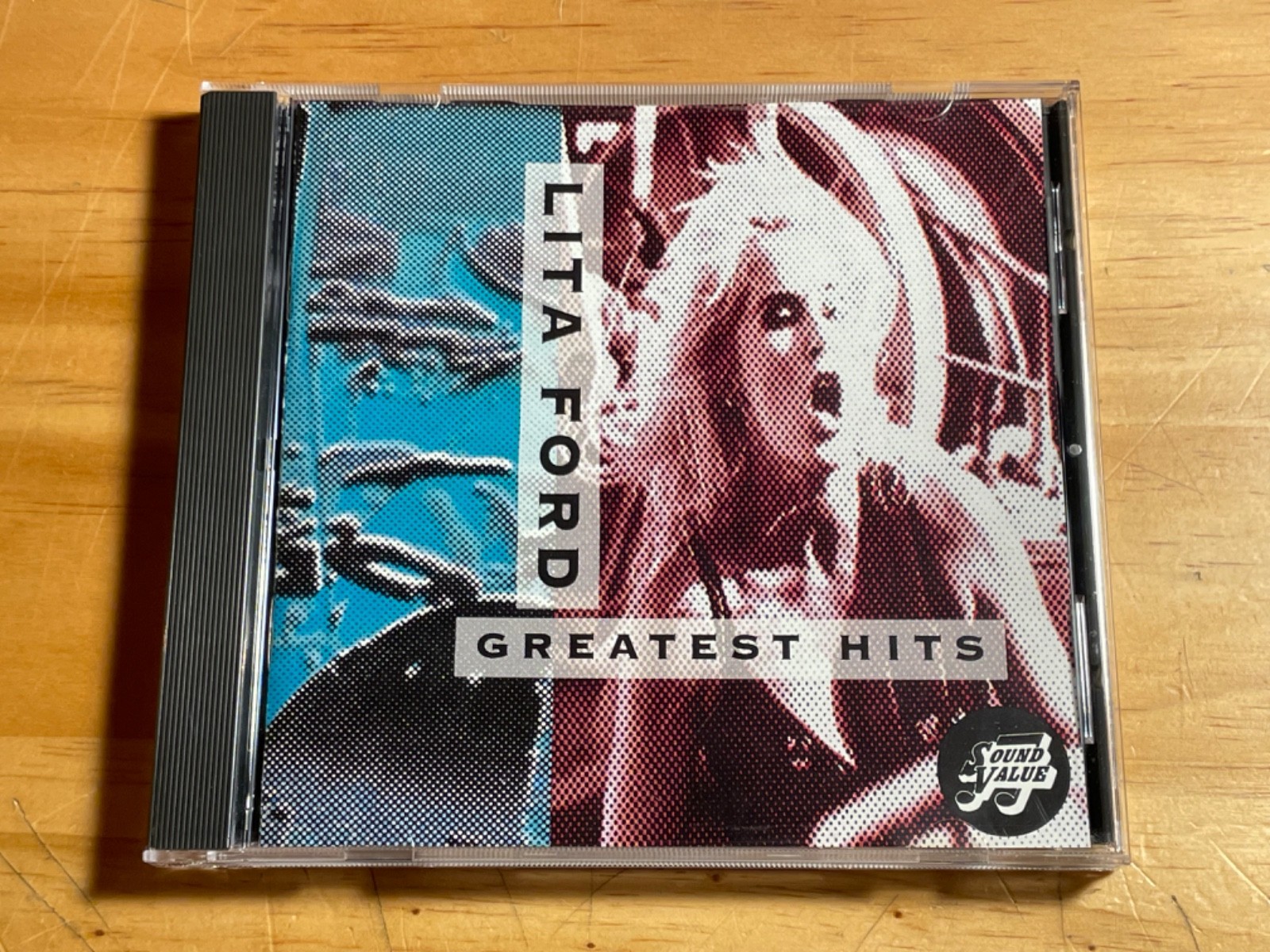 Lita Ford – Greatest Hits CD RCA 1993 [Kiss Me Deadly Playin' With Fire]