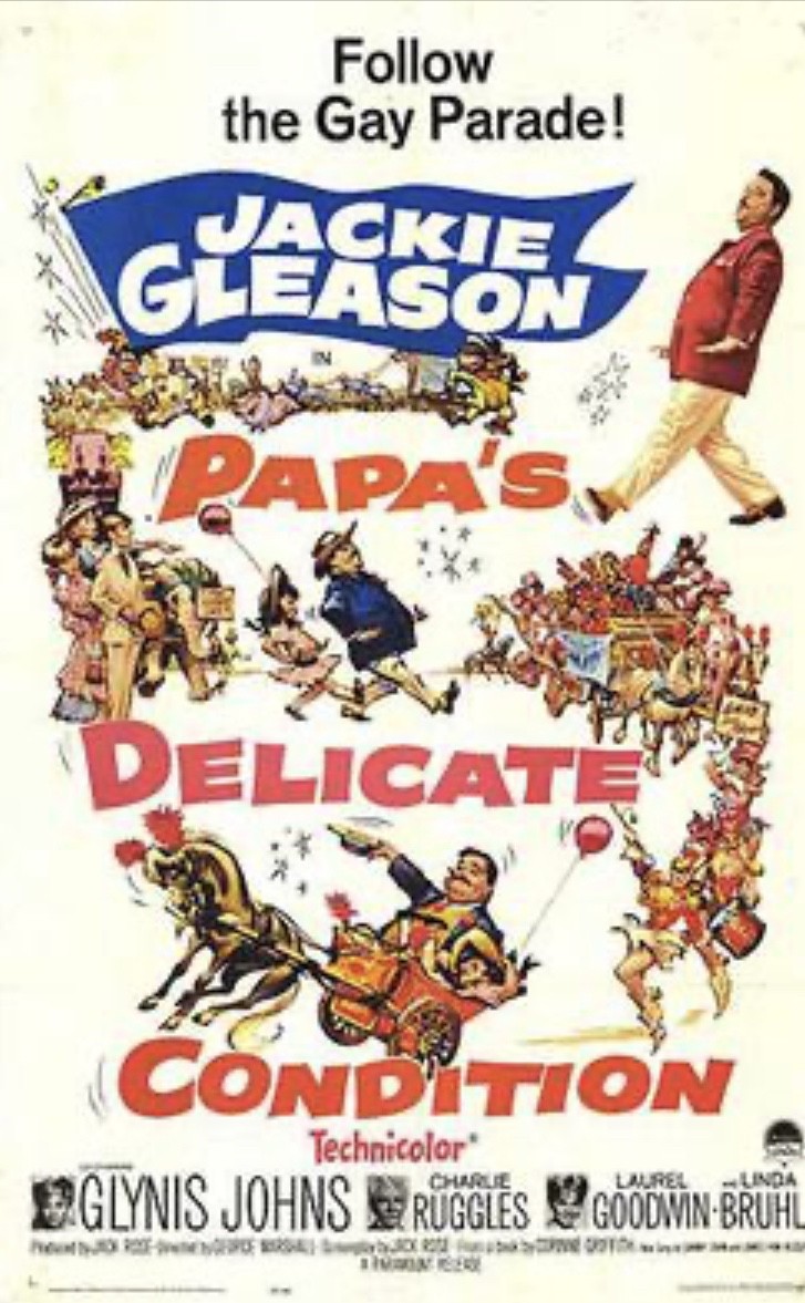Papa's Delicate Condition I.B Tech 16mm feature Jackie Gleason 6.5  imdb MG221.6