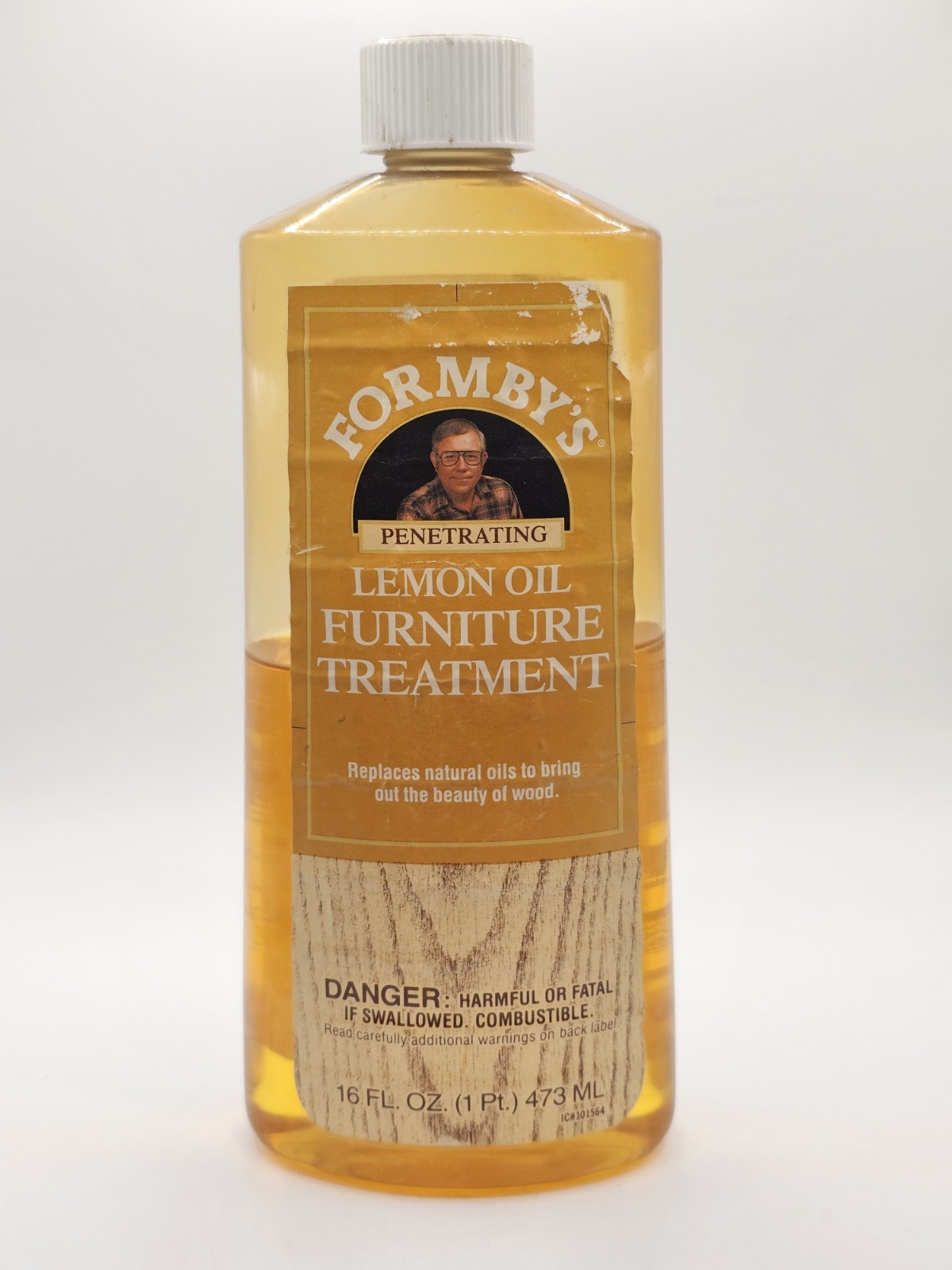 Formbys Penetrating Lemon Oil Wood Furniture Treatment 16oz -50% Full