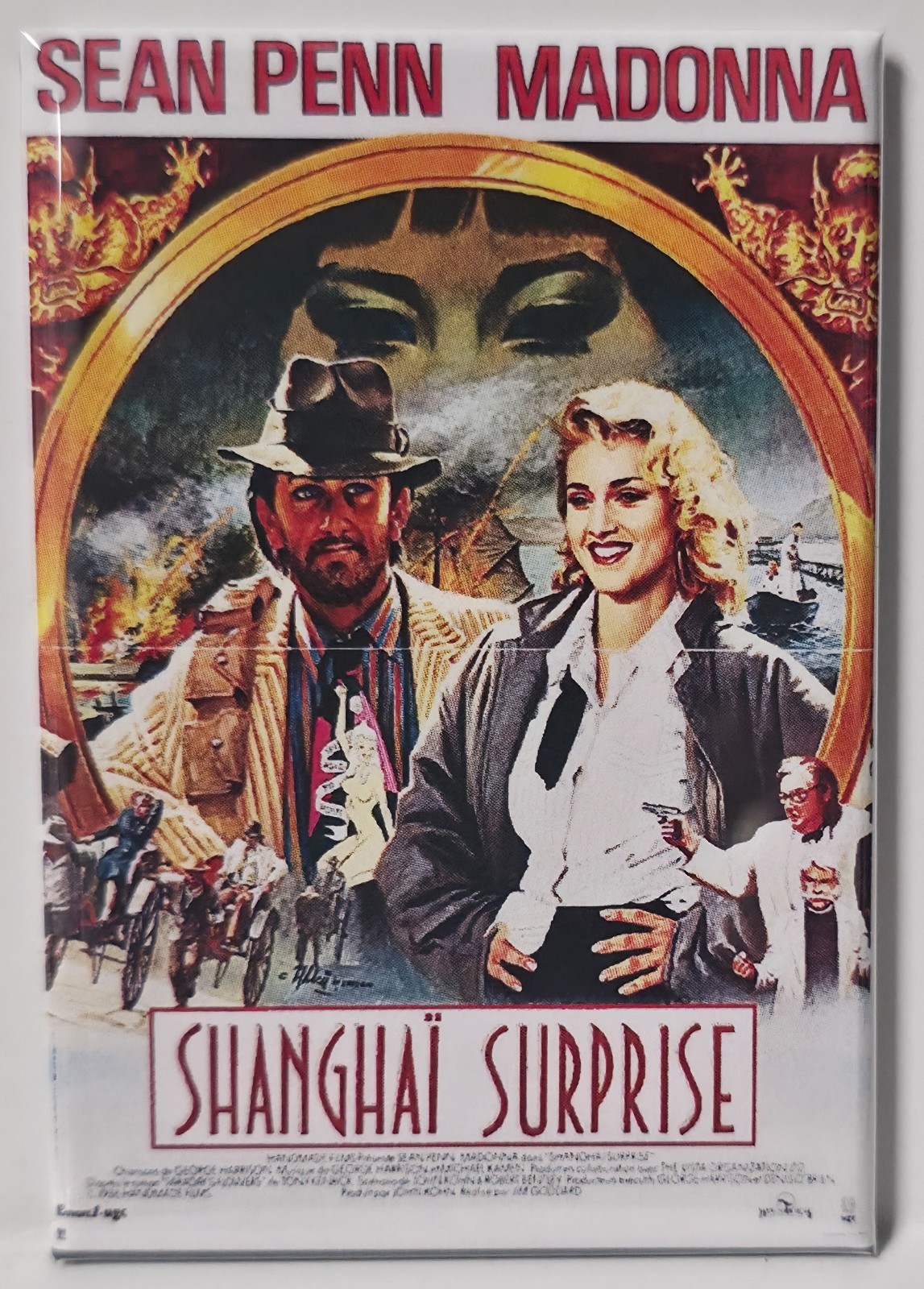 Shanghai Surprise MAGNET 2"x3" Fridge Locker Poster Movie Vintage Retro 80s