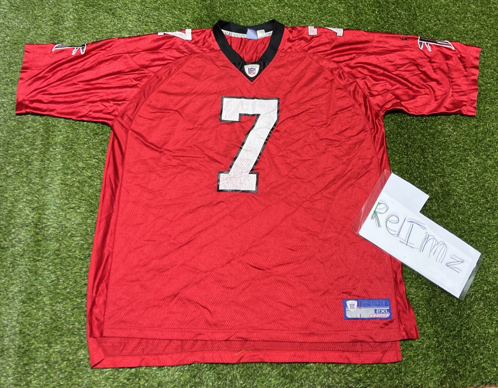 Vintage MICHAEL VICK # 7 NFL ATLANTA FALCONS Jersey by Reebok 2XL NFL FOOTBALL