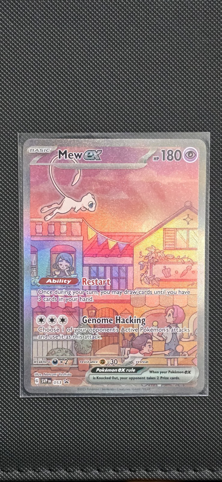 Mew EX 053 Scarlet & Violet Promo Holo Pokémon TCG Card NM Condition