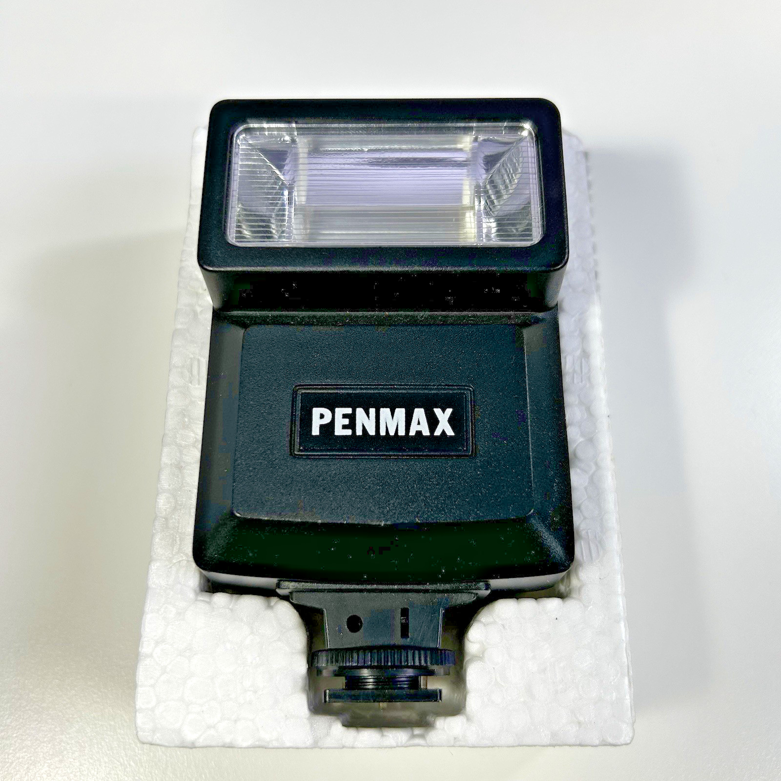 Vintage Penmax PX-2 Electronic Flash Unit Camera Hot Shoe w/ Box & Manual