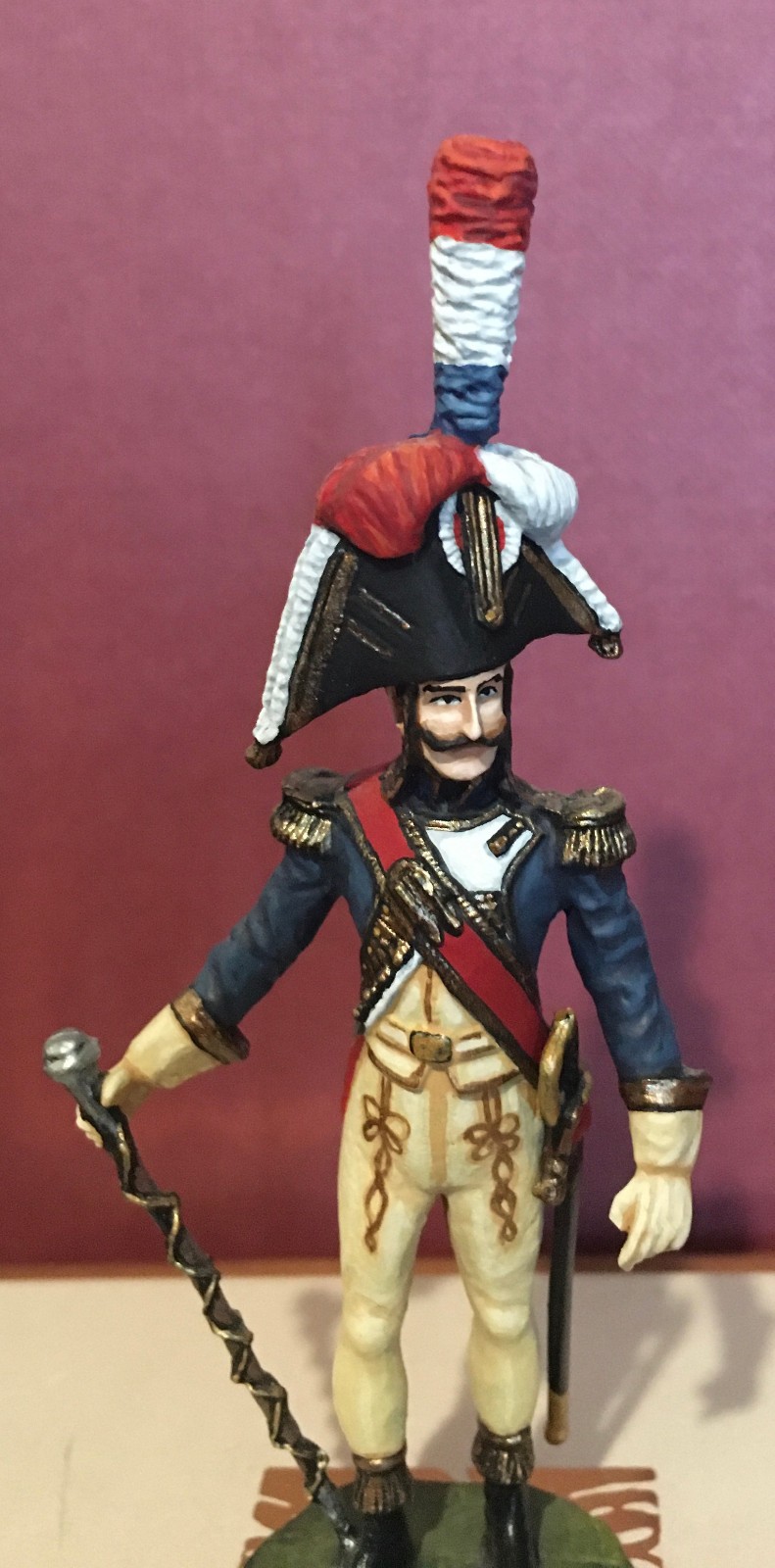 BUSSLER COPY OF STADDEN CASTING Drum Major 1812  FROM OLD COLLECTION !!