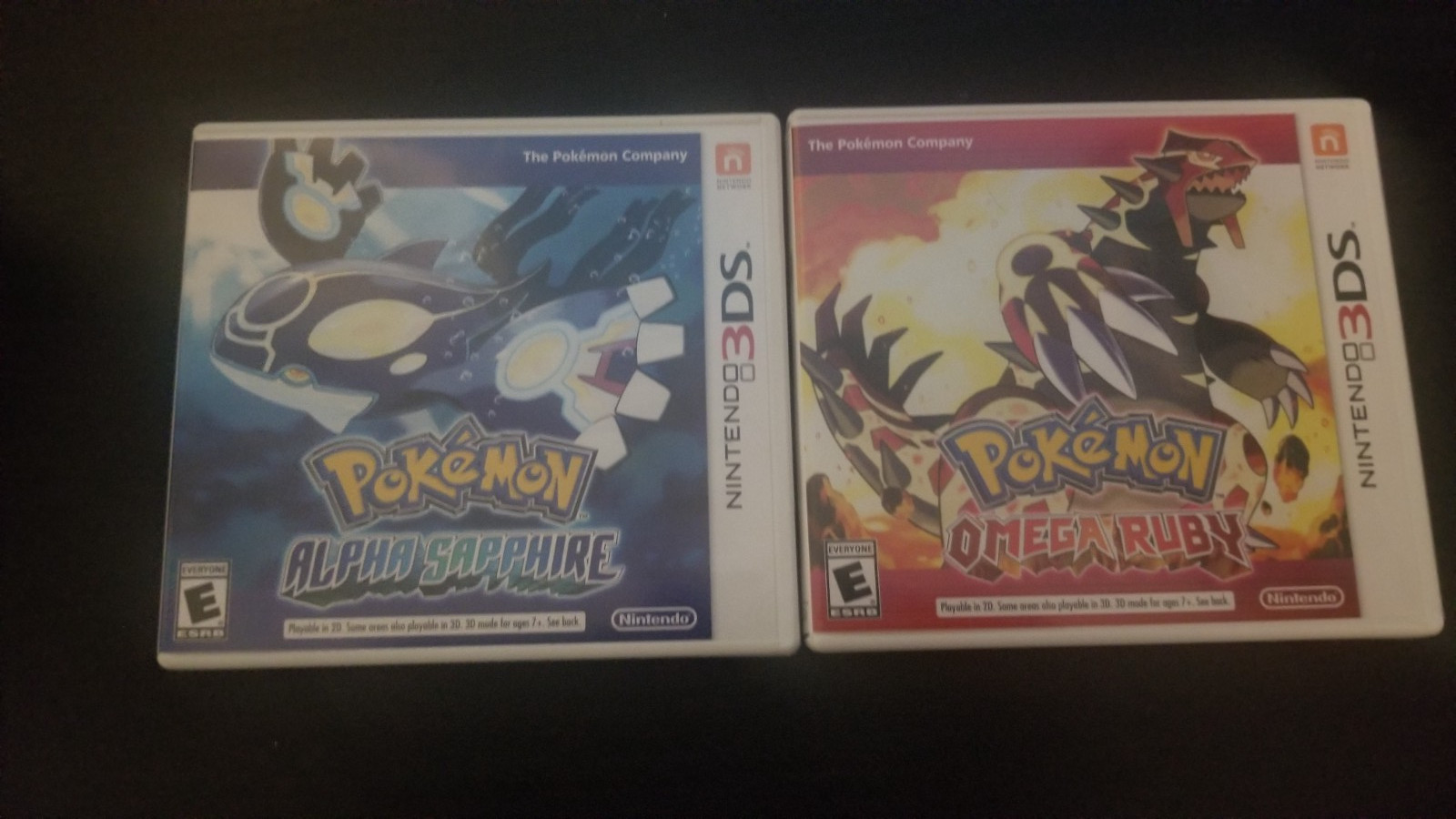 *NO GAME INCLUDED! CASES ONLY!* Pokemon ORAS 3DS game Cases