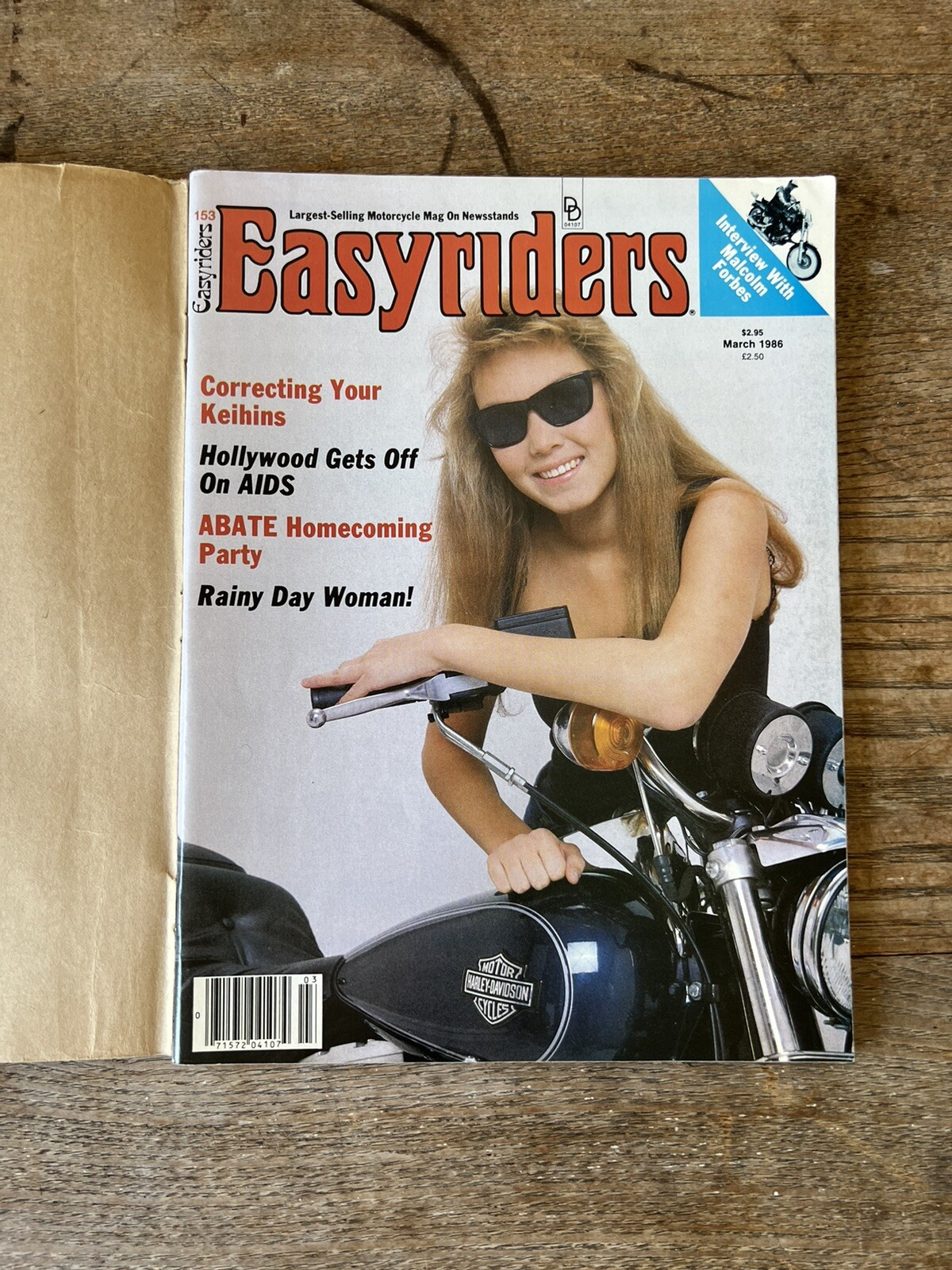 Easyriders Magazine March 1986 #153 motorcycle vintage biker chopper panhead