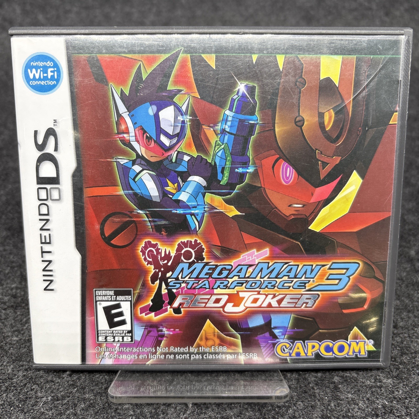 Mega Man Star Force 3: Red Joker (DS) - Authentic Case & Manual W/ Inserts