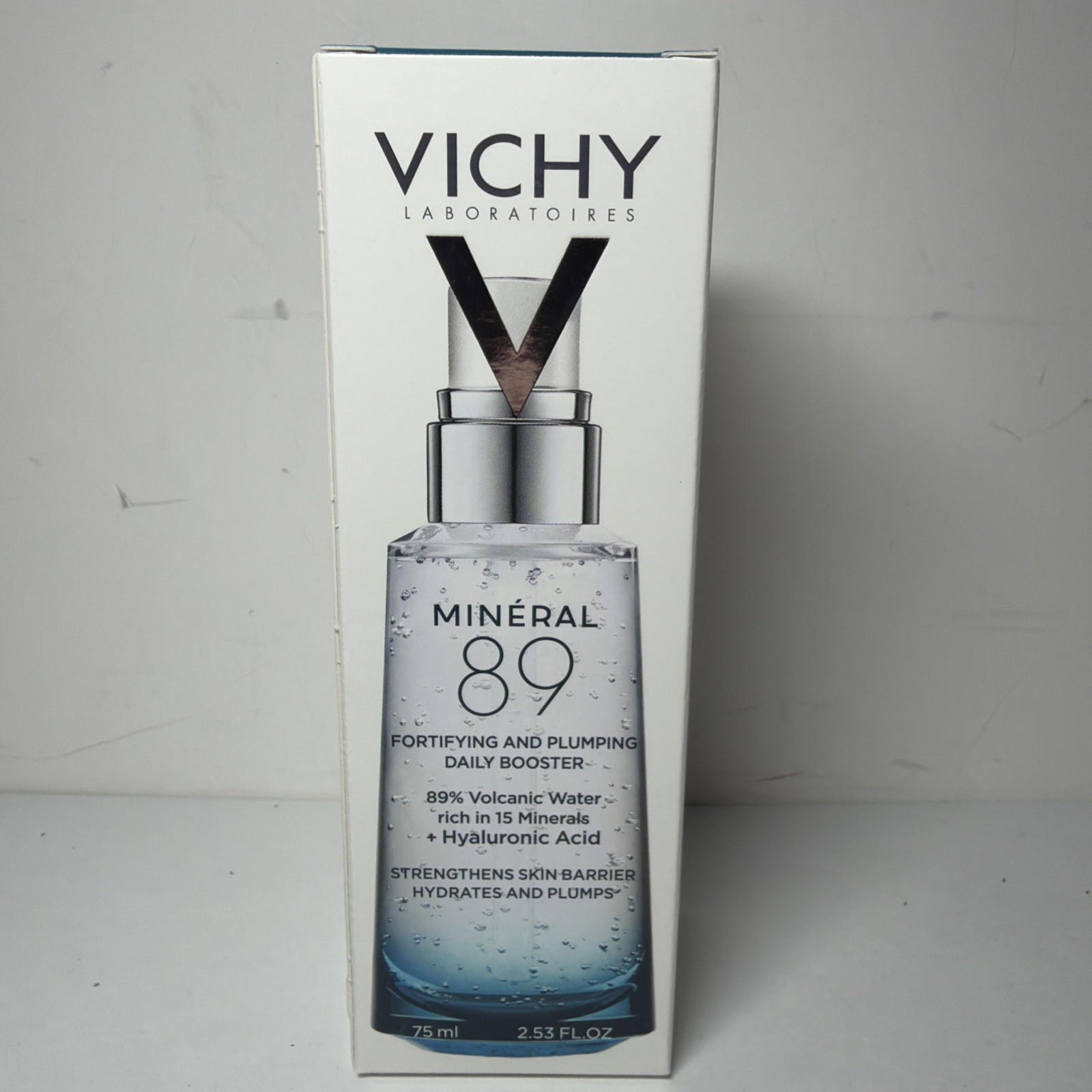 Vichy Mineral 89 Hyaluronic Acid Face Daily Skin Booster Serum 75ml 4/27