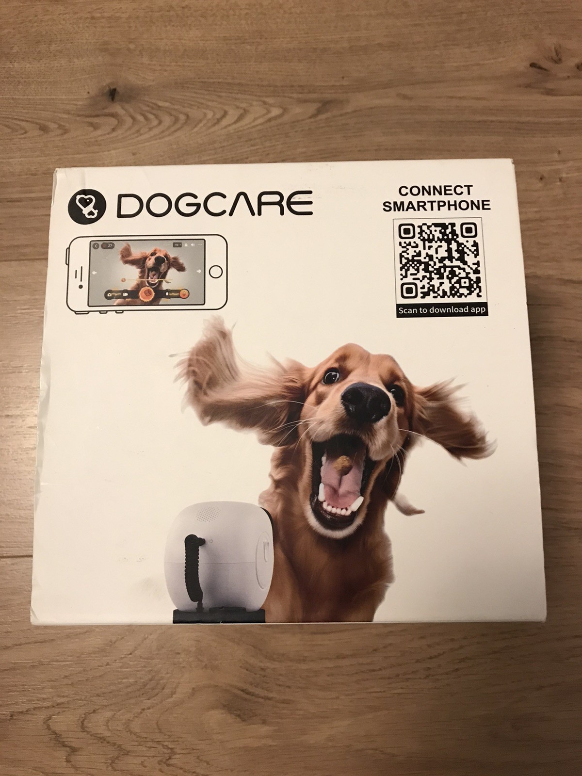 DOG CARE Dog Camera Treat Dispenser, 1080p HD TD01 NEW
