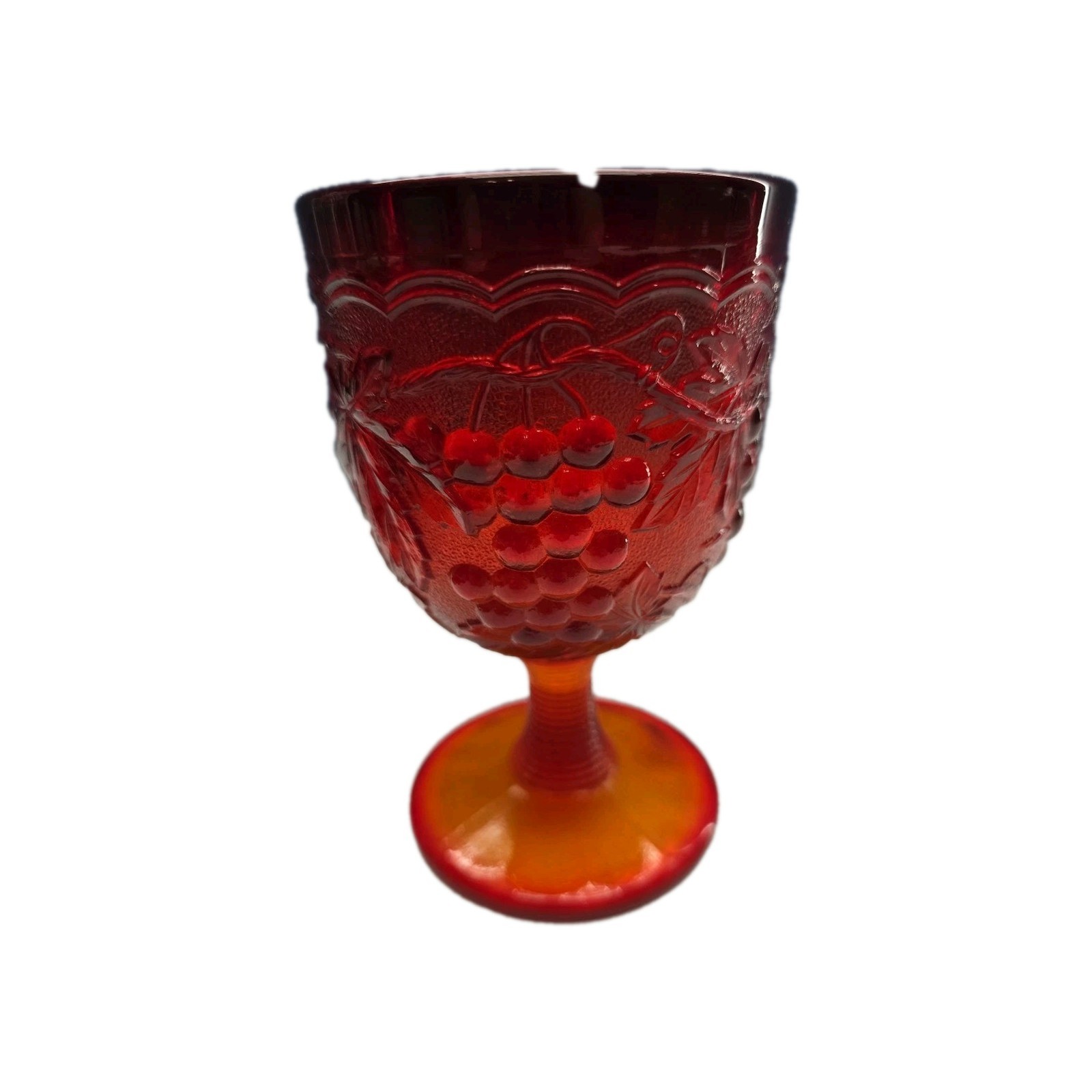 Imperial Vintage Grape Ruby 5 ½” Water Goblet