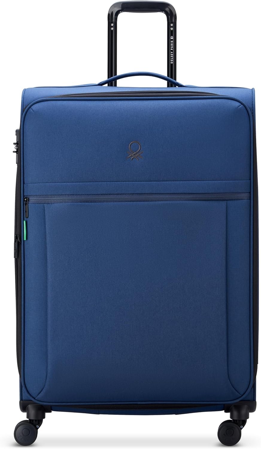 United Colors of Benetton Be Softside Luggage Spinner Wheels Faded Denim 27"