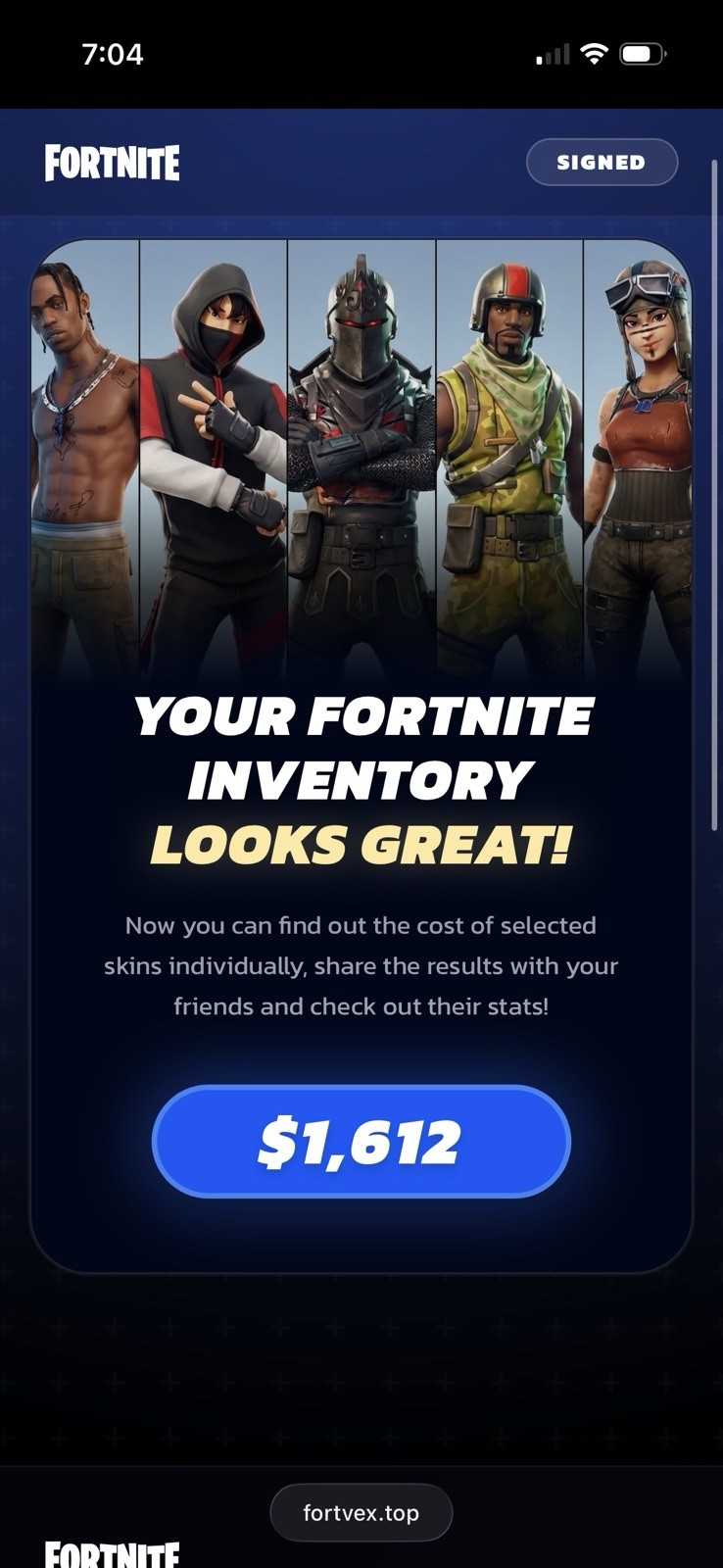 Fortnite Locker 