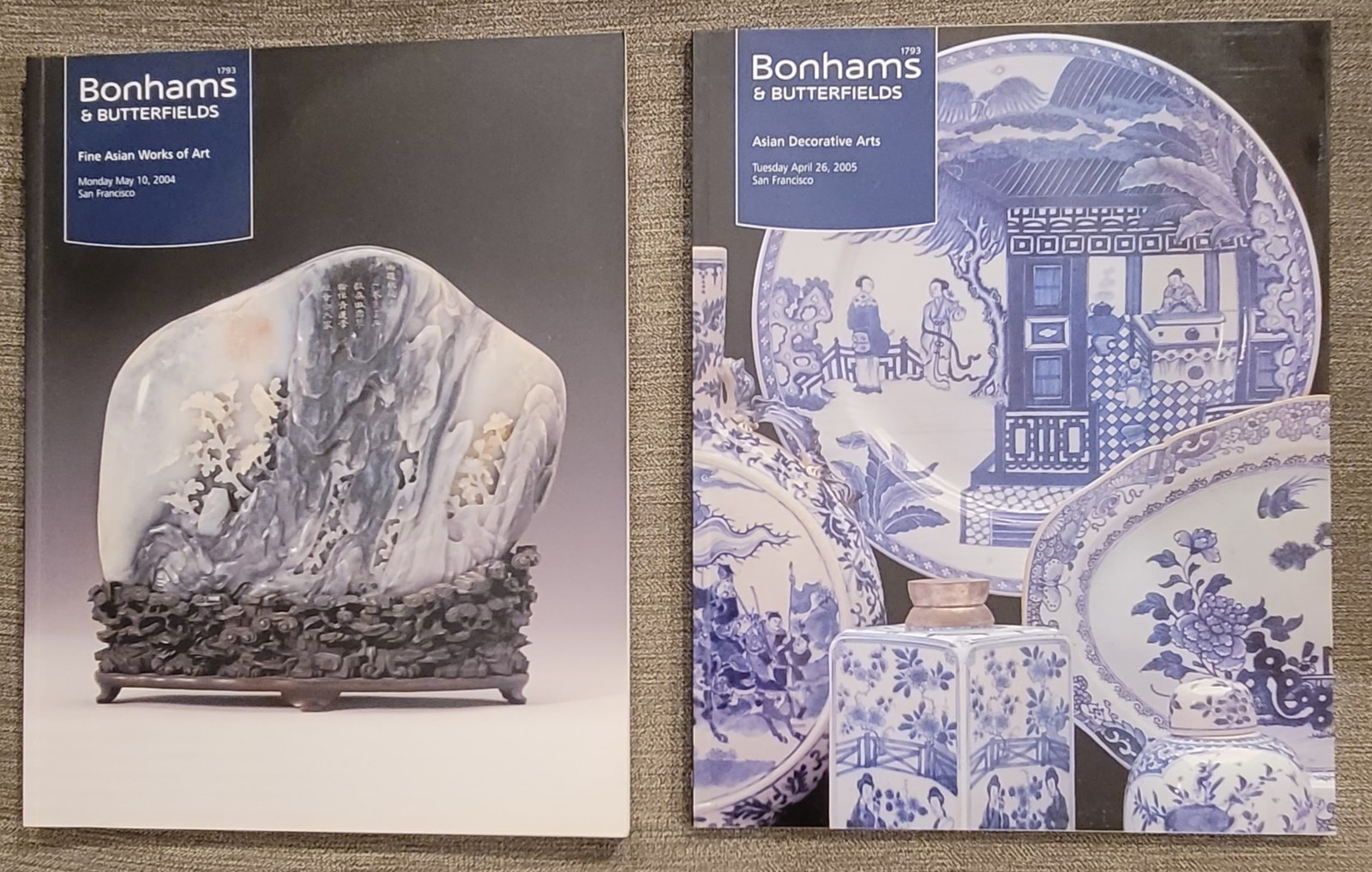 Bonhams & Butterfields Asian Art Auction Catalogs Illustrated 2004-05