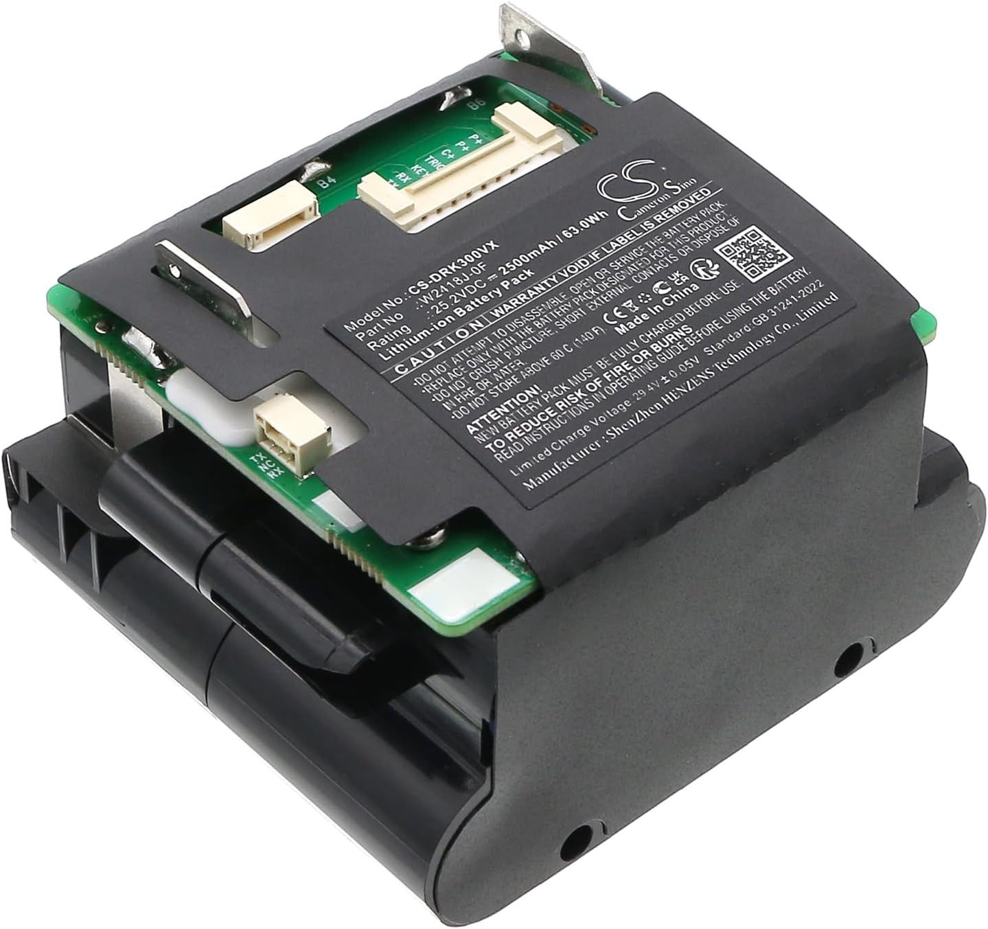 CS Kerui New 2500Mah / 63.0Whreplacement Battery for Mova K30, Mova K30 Pro