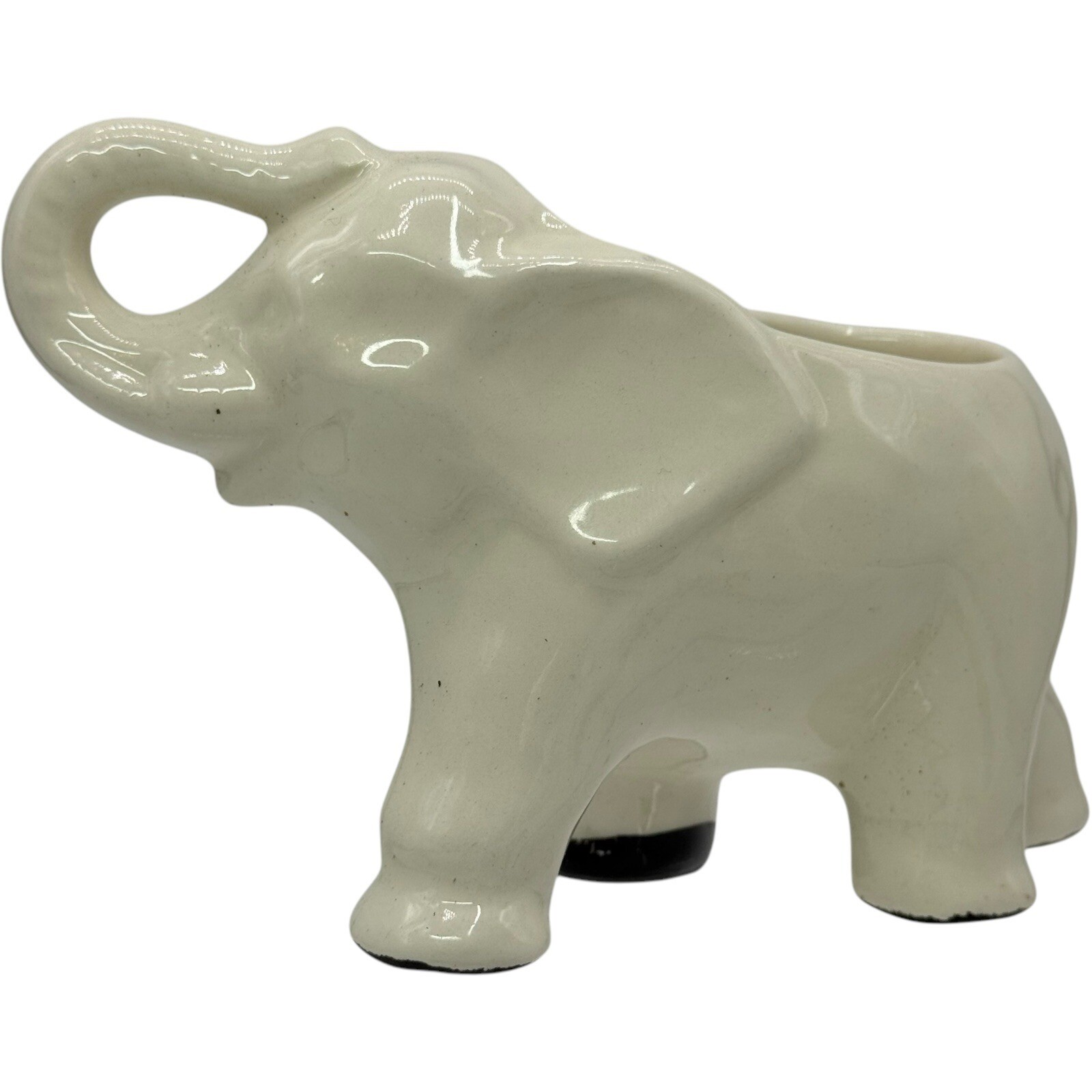Elephant Planter Succulent Vase Ceramic Animal Decor Small Size