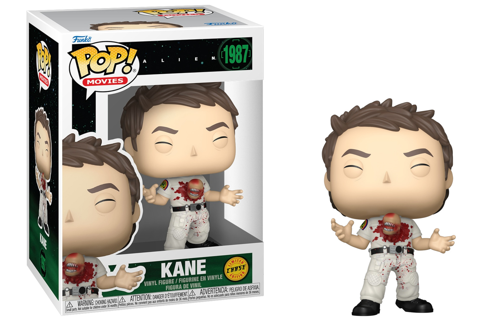 (Light Box Damage) Funko Pop! Alien Kane with Chestburster Chase #1987