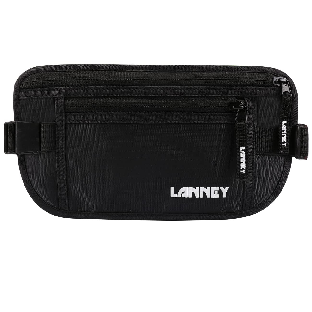 Money Belt for Travel Slim RFID Blocking Women and Men hidden Travel Pouch Under