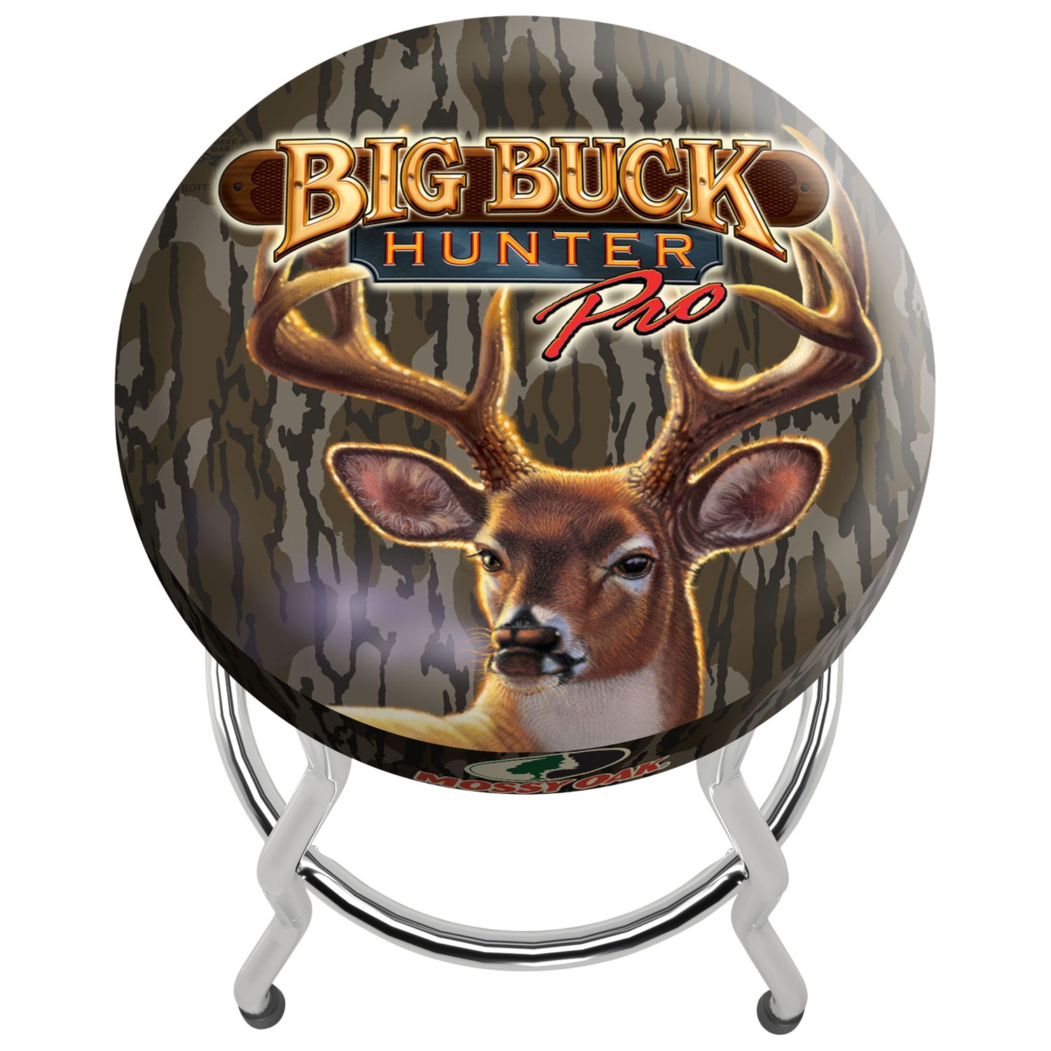 Brand New Arcade1Up Big Buck Hunter Mossy Oak Adjustable Arcade Gaming Stool