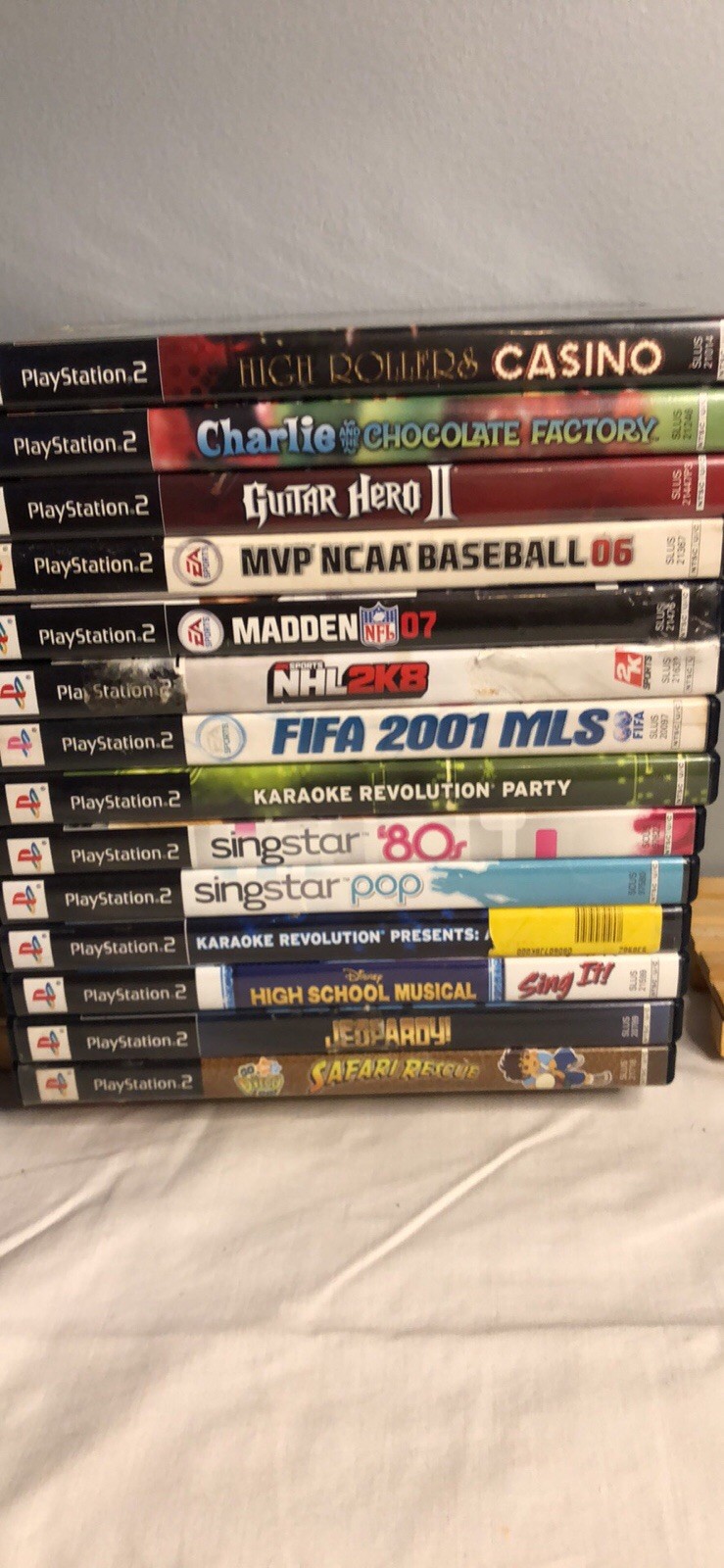 14 Game PlayStation 2 Video Game Bundle~ All Games Tested & Working