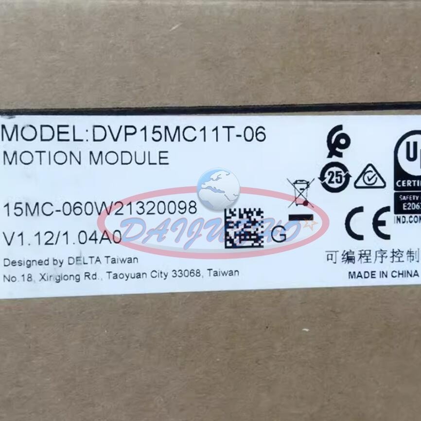 1PCS New DVP15MC11T-06 Motion Controller #iw