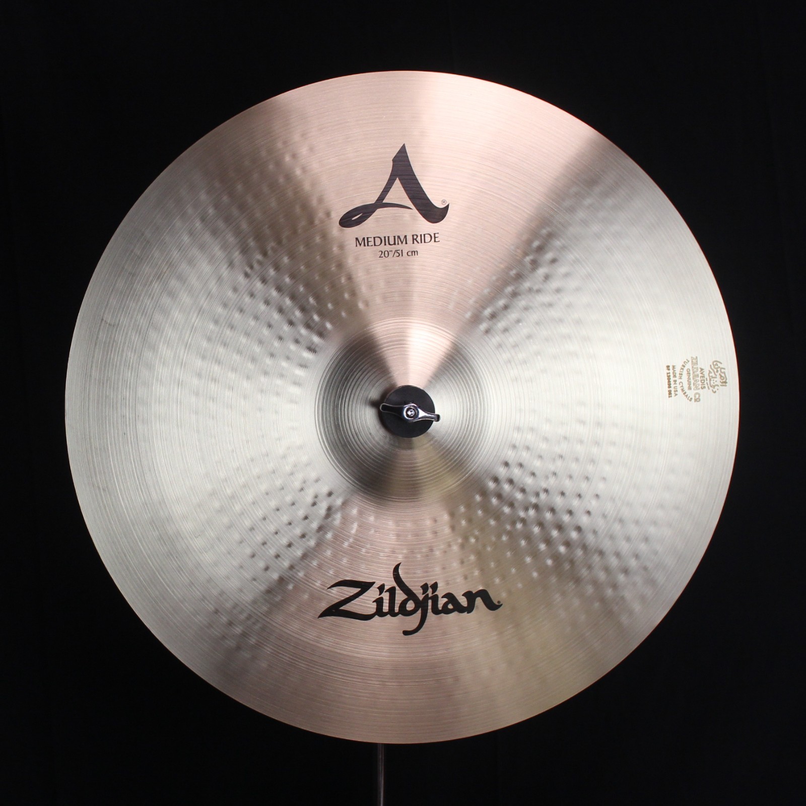 Zildjian 20" A Medium Ride - 2181g (video demo)