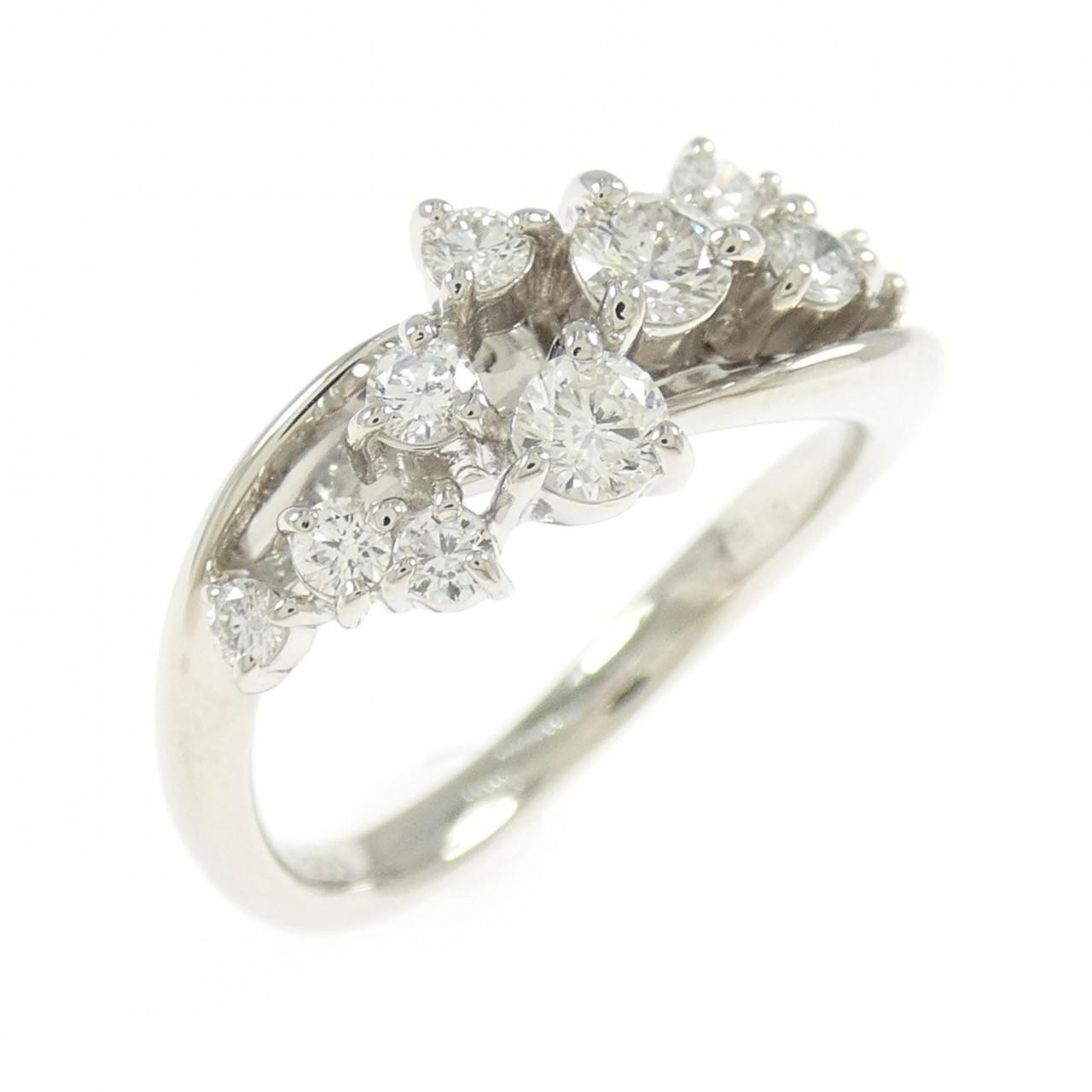 Authentic PT900 Diamond Ring 0.52CT #260-008-055-7951