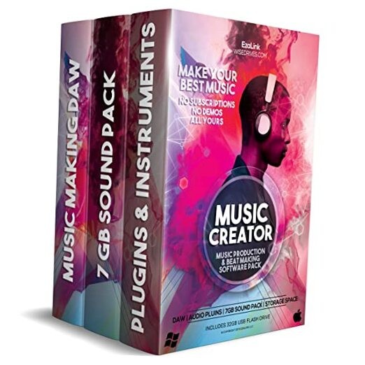 Music Software Bundle for Recording, Editing, Beat Making & Production - DAW, 