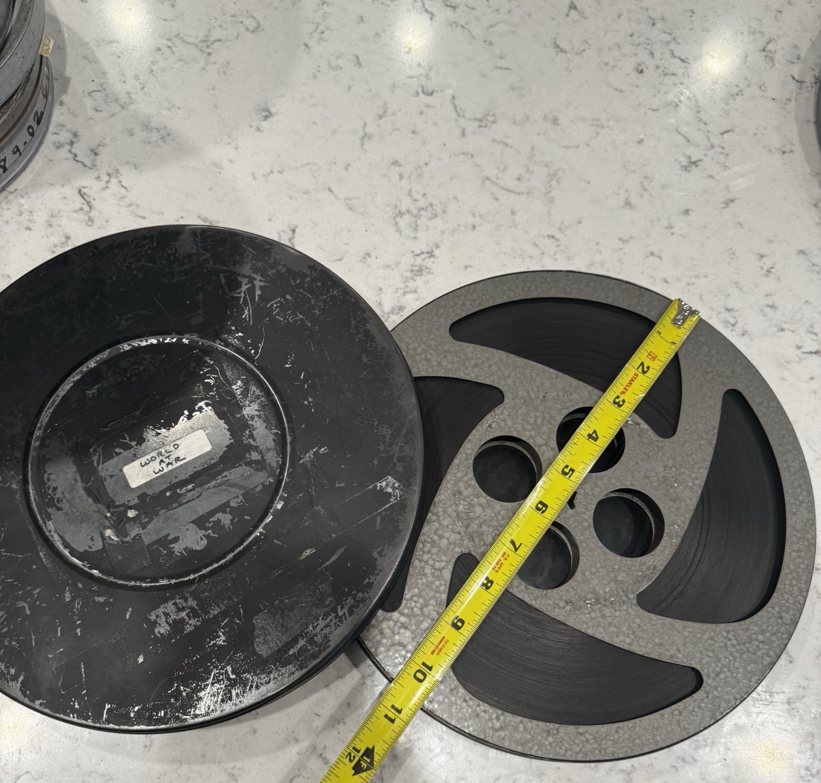 Vtg Ww2 16mm Reel World At War Harlow 400’ Tape BH