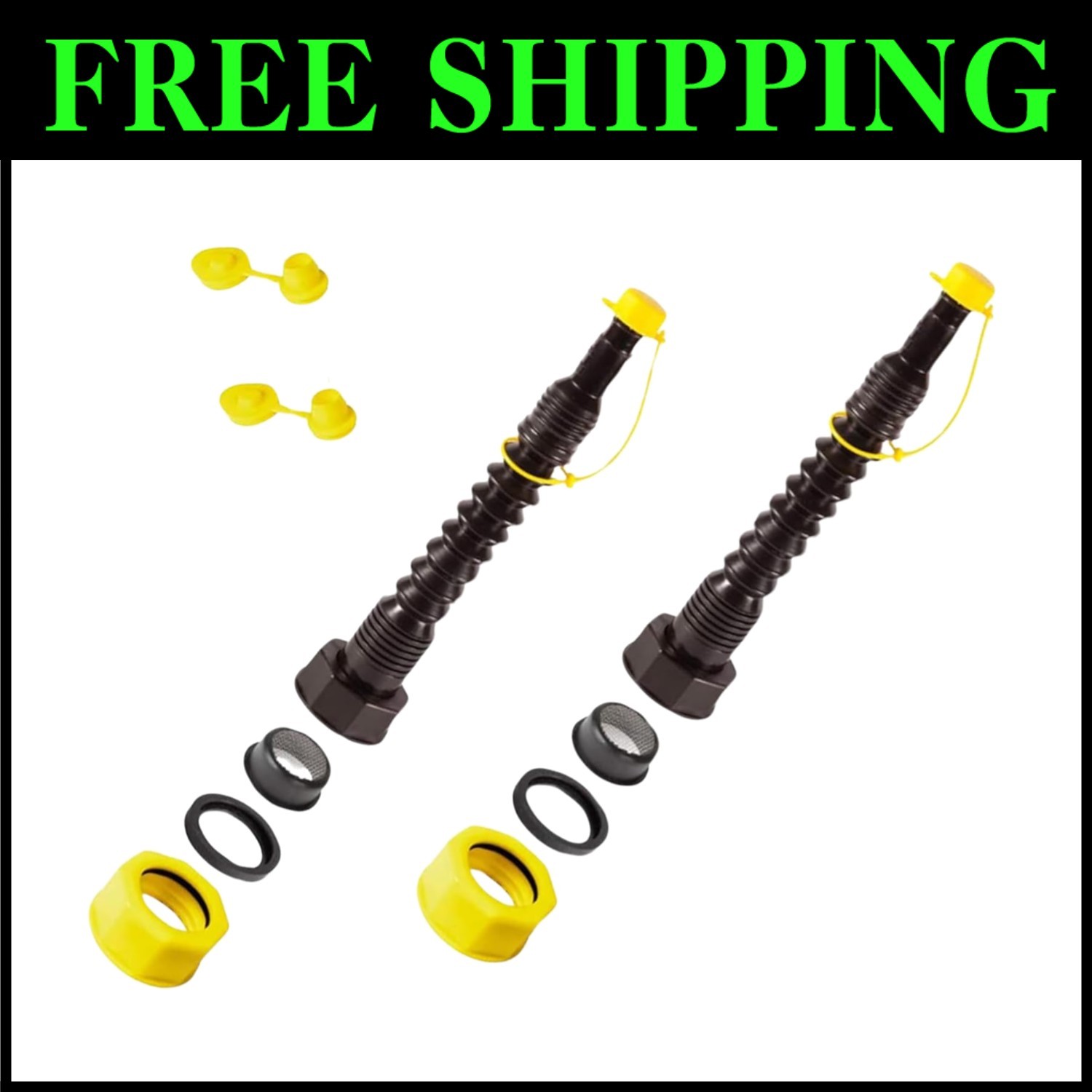 Durable Gas Can & Water Jug Spout Kit