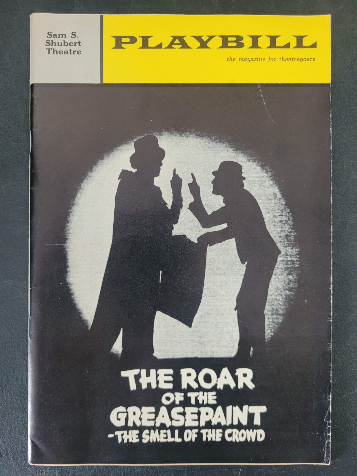 PLAYBILL THE ROAD OF THE GREASEPAINT August 1965 SAM & SHUBERT THEATRE