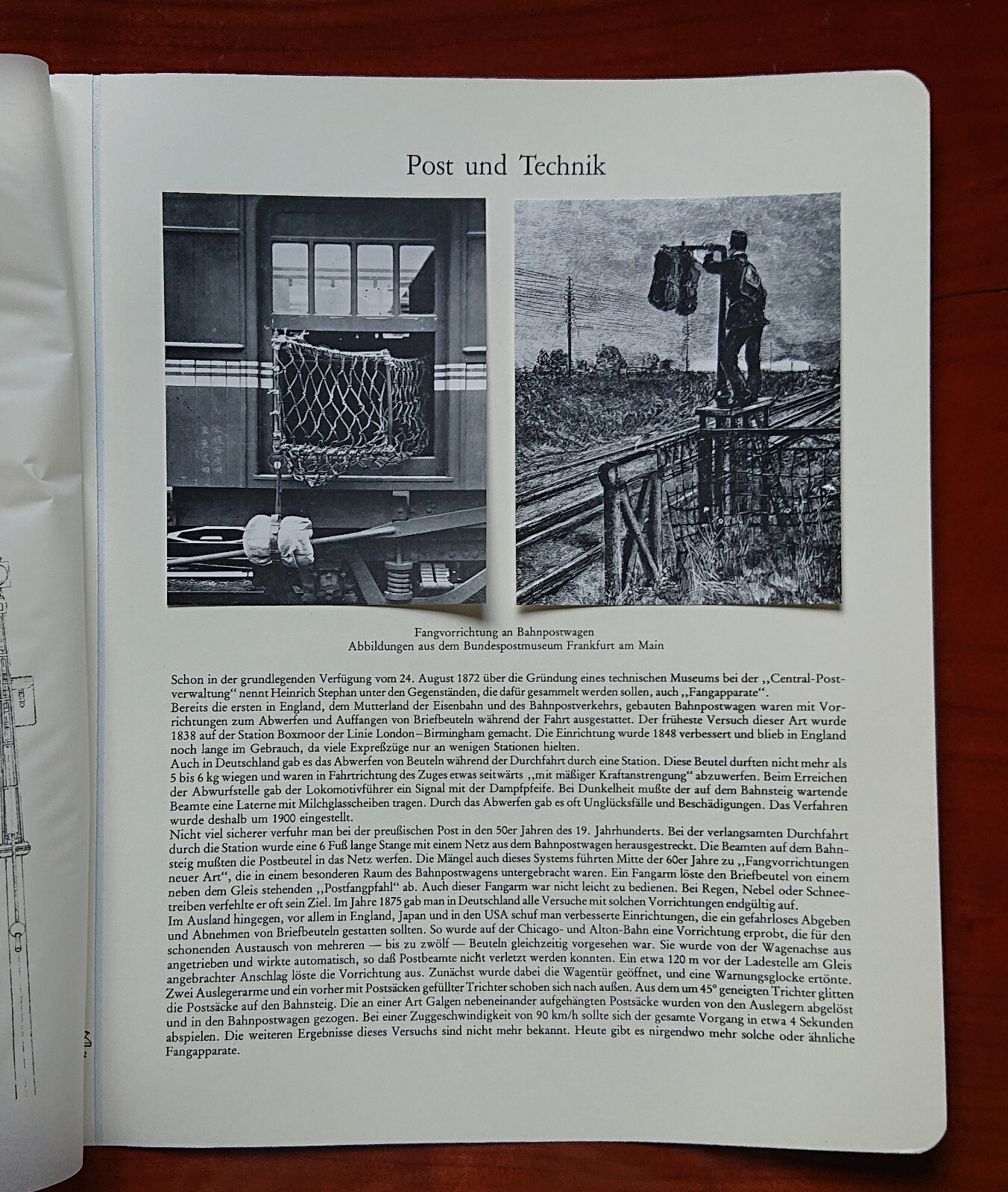 Vordruckblatt Post And Technology Safety Catch An post Wagon Bundespostmuseum