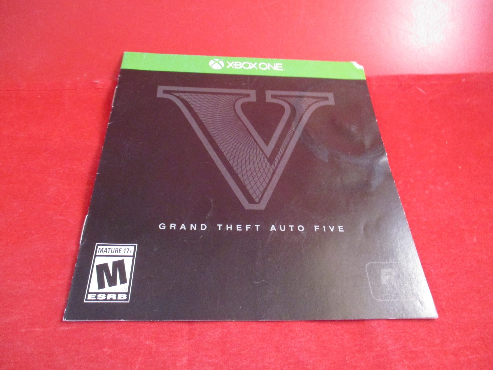 Grand Theft Auto V Xbox One Instruction Manual Booklet ONLY  GTA 5 #Y