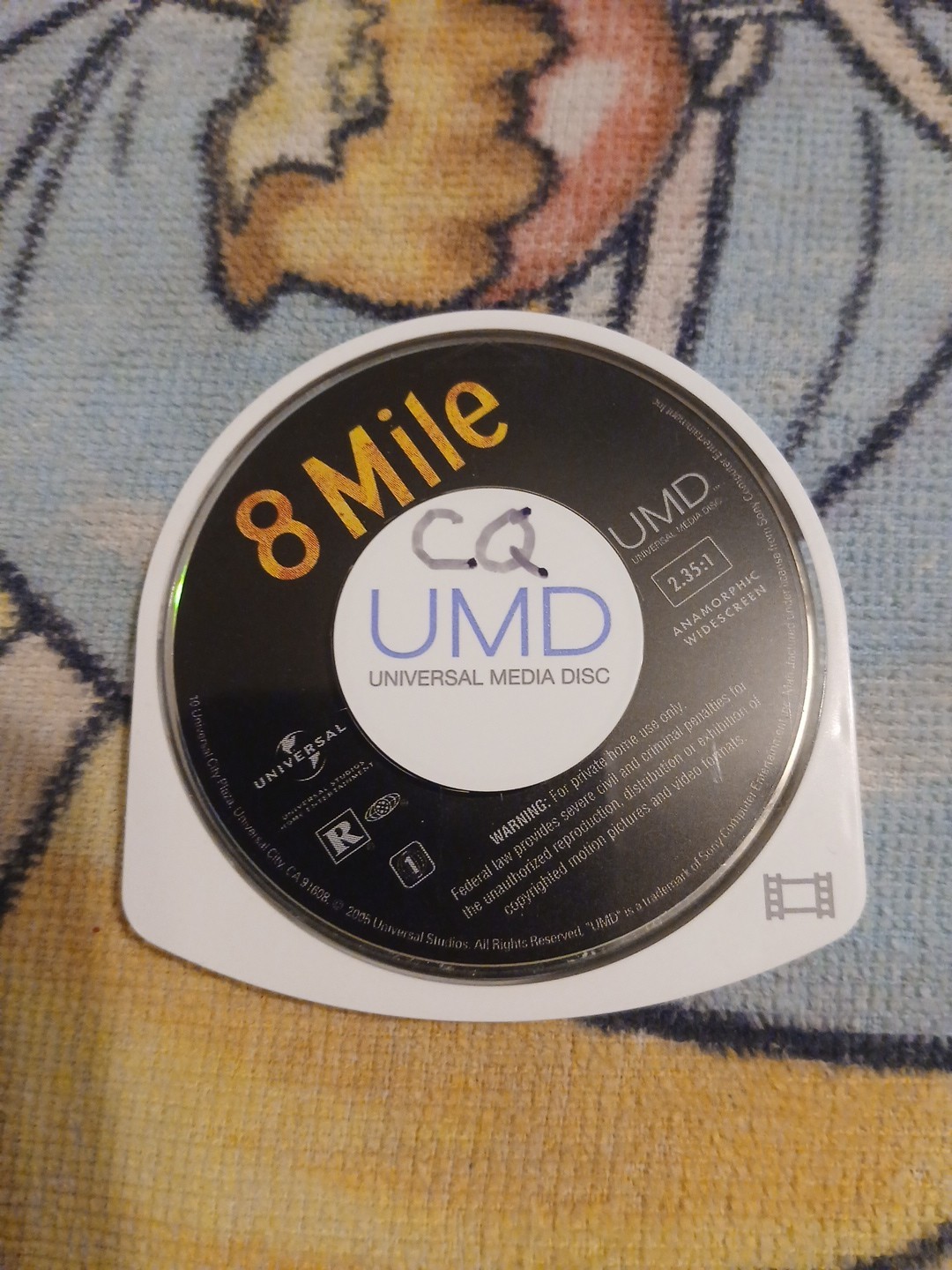 8 Mile (Sony PSP UMD Movie Portable) Disc Only