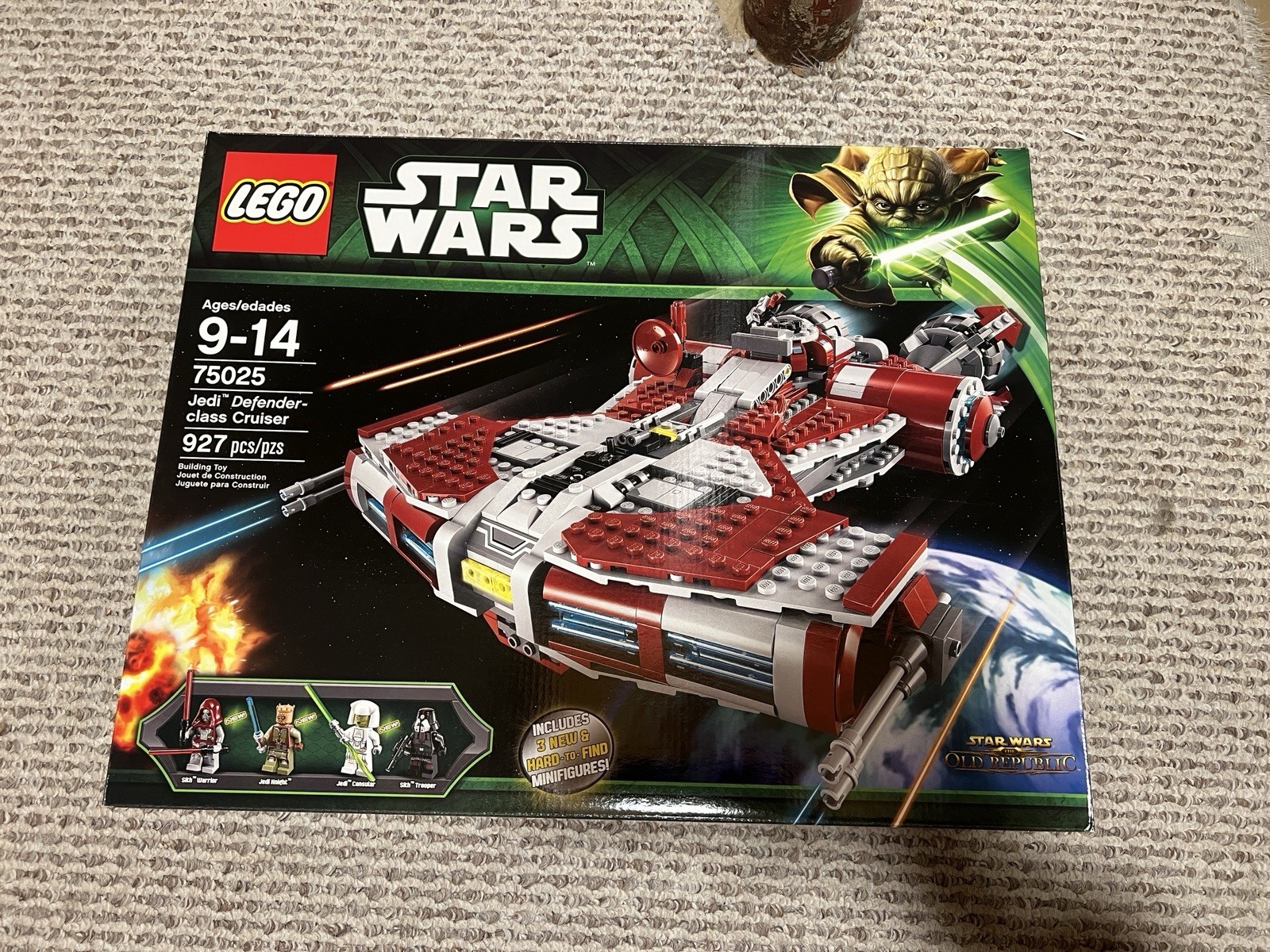 LEGO Star Wars 75025 Jedi Defender Class Cruiser Free Ship Insured