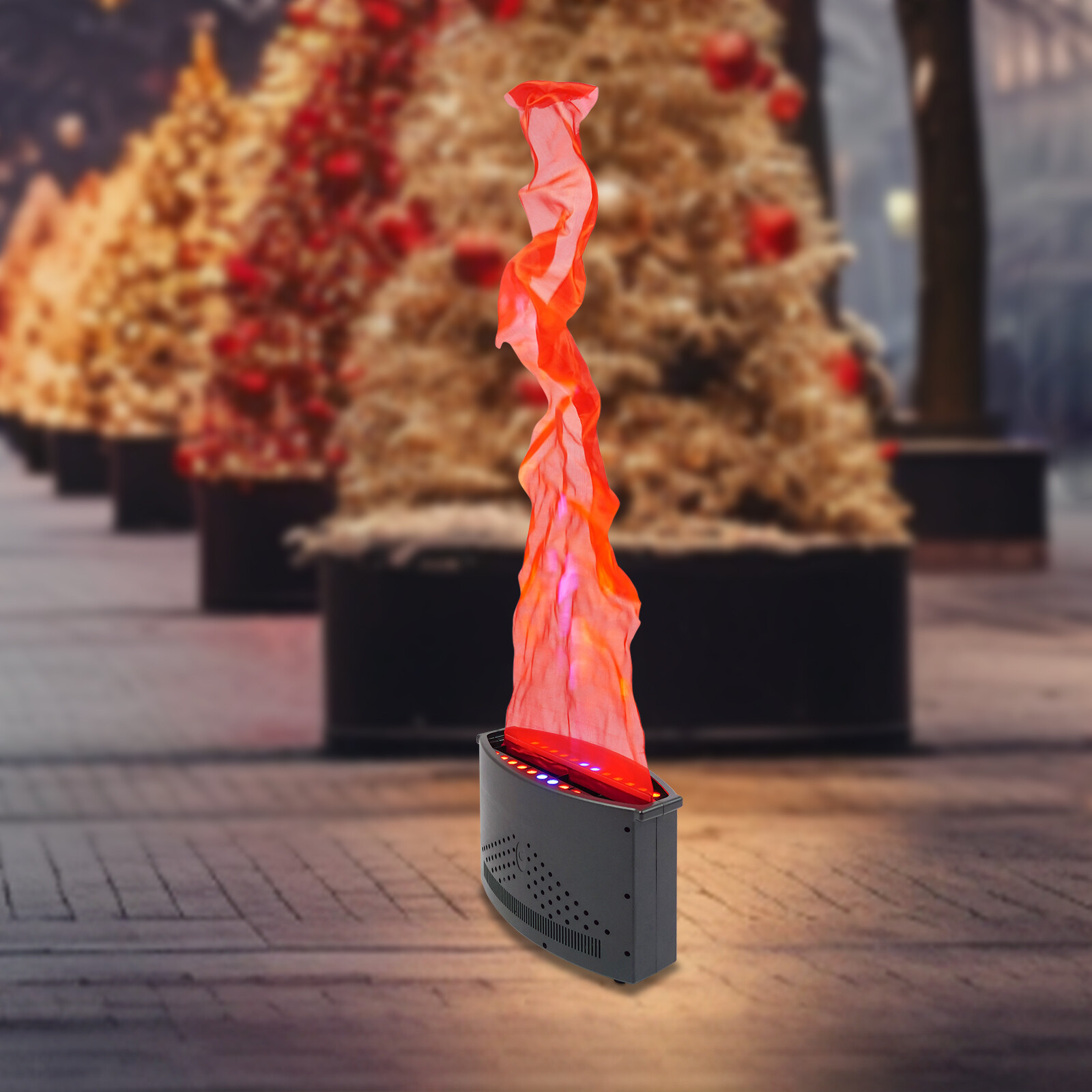 24LED 1.5m Stage Atmosphere Effect Fake Fire Flame Machine Flame Light Machine