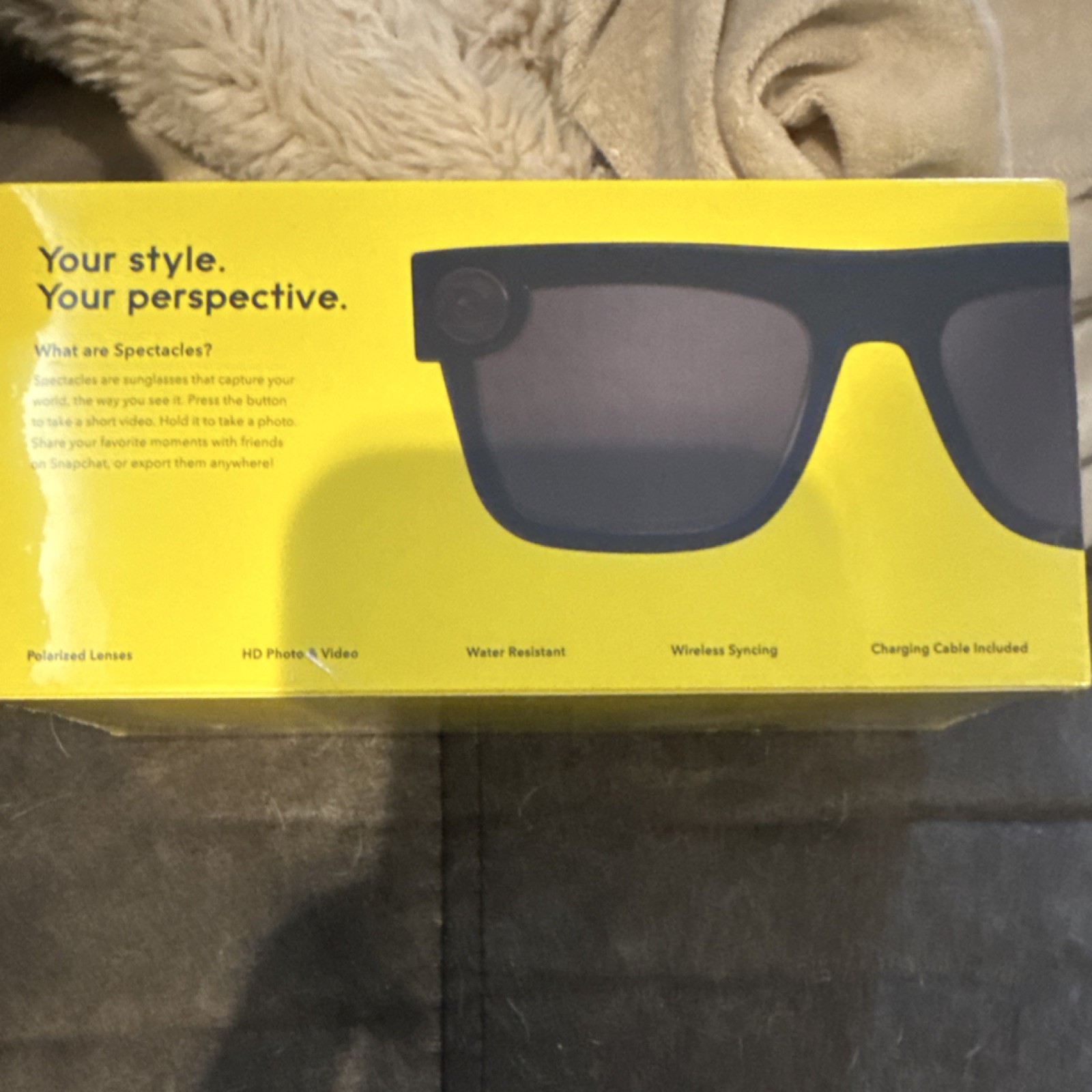 Snap Inc. Nico Smart Glasses HD Photo & Video Wireless Syncing