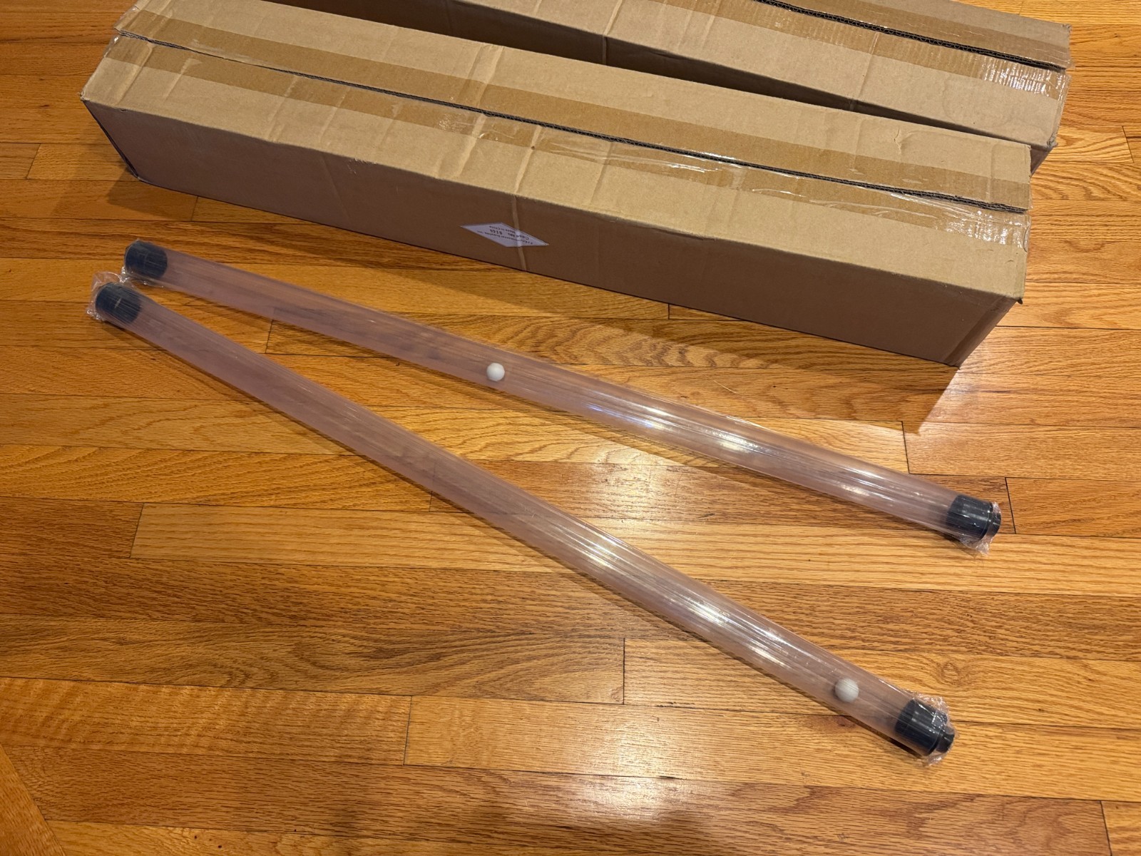 Disposal Groundwater Bailer, Clear PVC, 1.5"x3', pack of 12