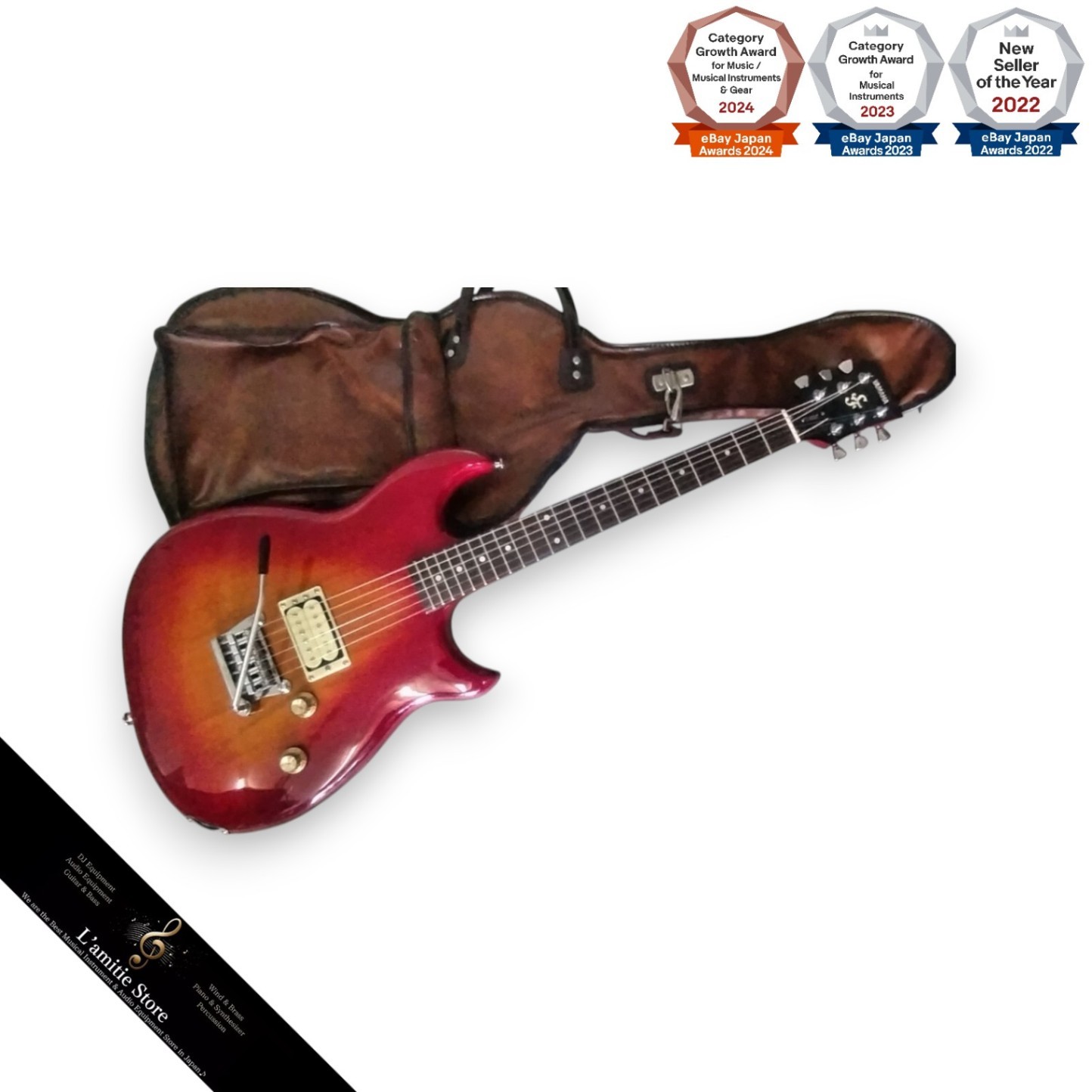 YAMAHA SF3000 Japan Vintage Electric Guitar Super Mint Condition