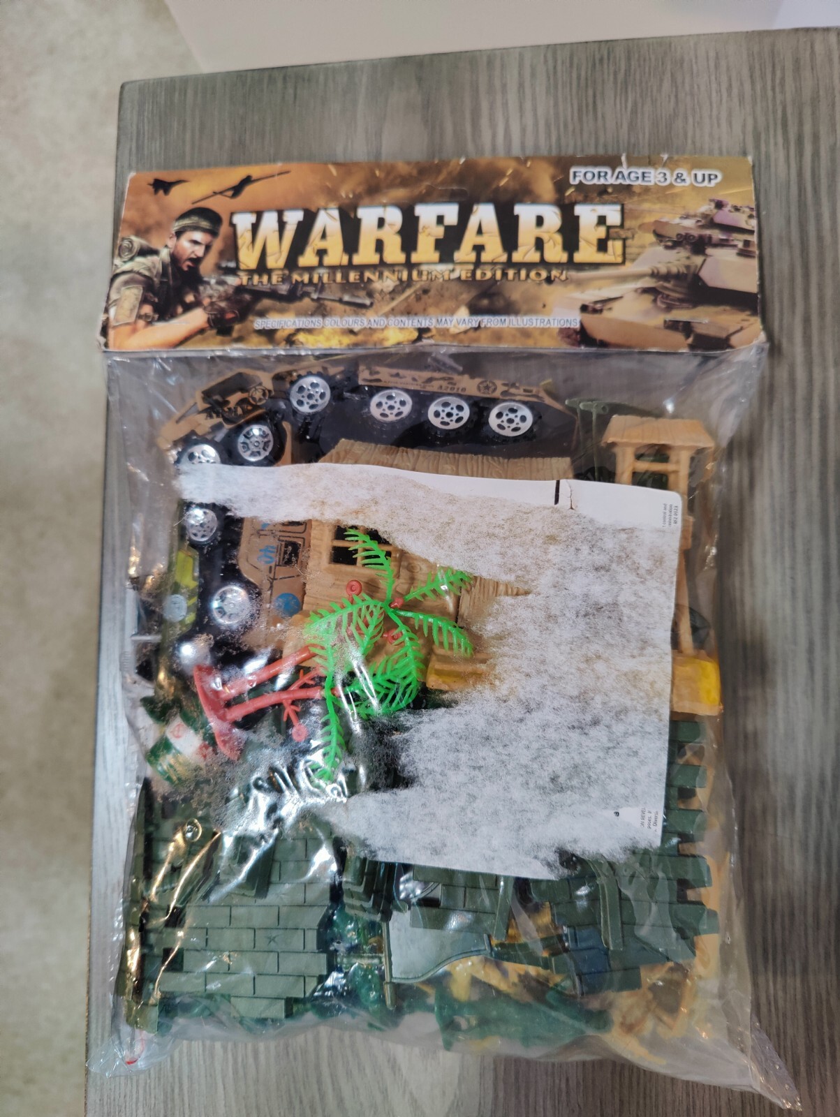 Miniature Toy Soldiers and Fort Equipment-Warfare The Millennium Edition