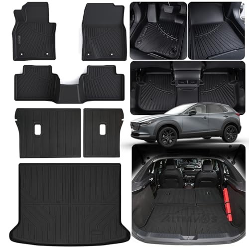 Floor Mats for 2020-2024 2025 2026 Mazda CX-30 CX30, Floor Liners & Cargo Liners