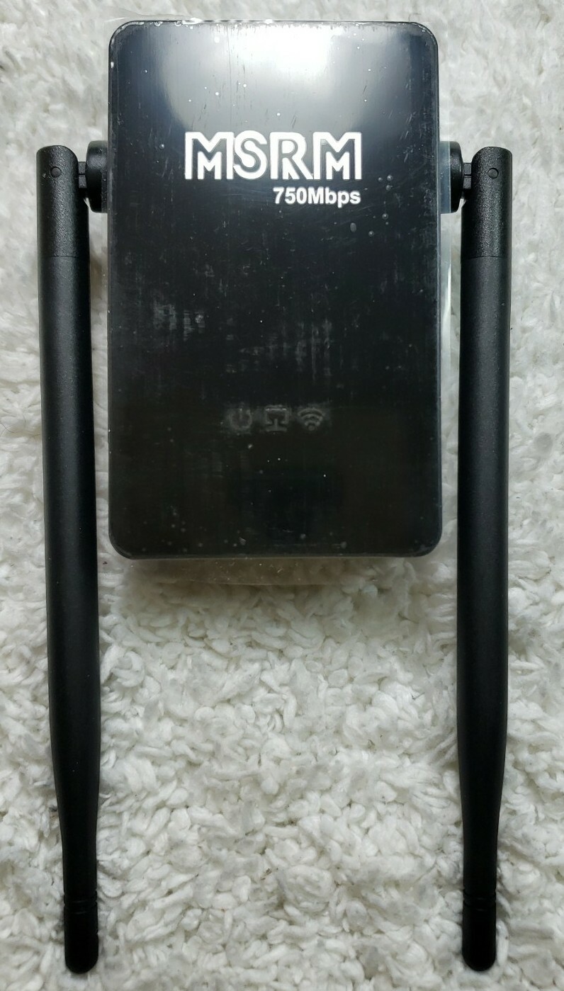 750Mbps Network Dual Band Wifi Range Extender Repeater 11AC double antennas