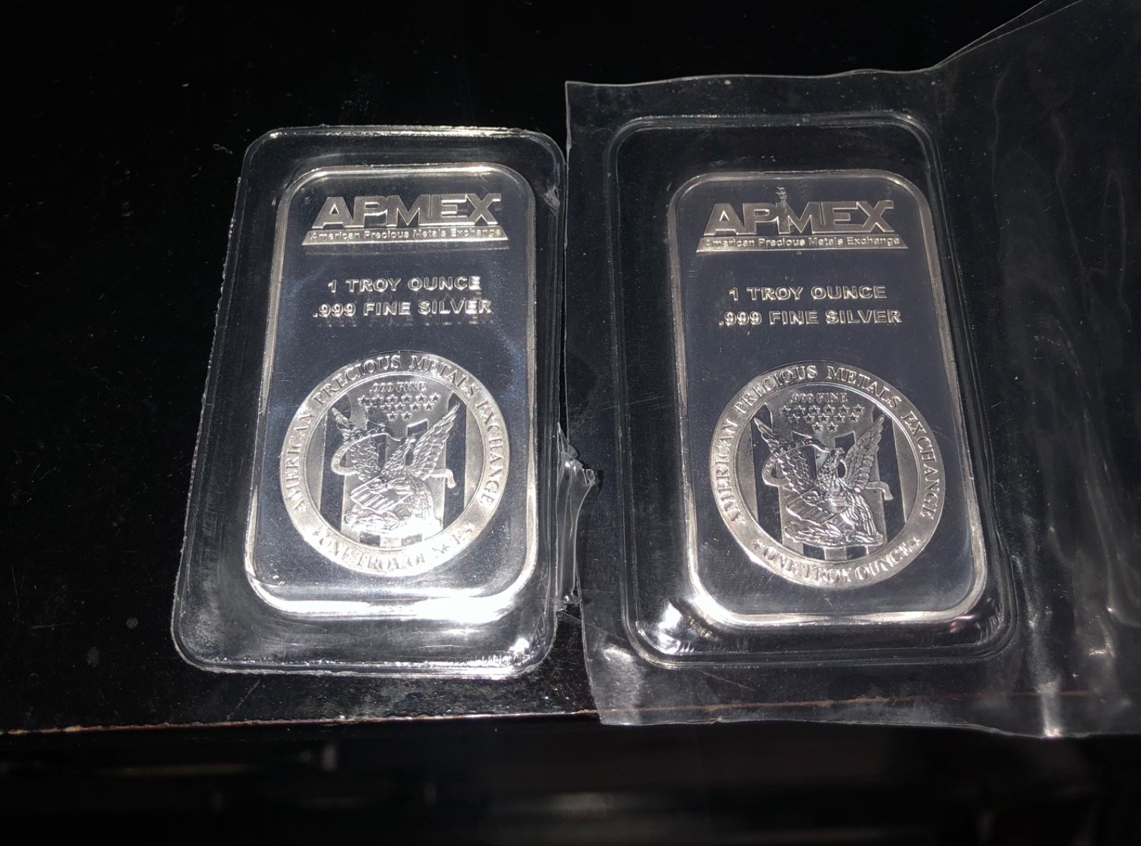 1 oz Silver Bar by APMEX .999 Fine