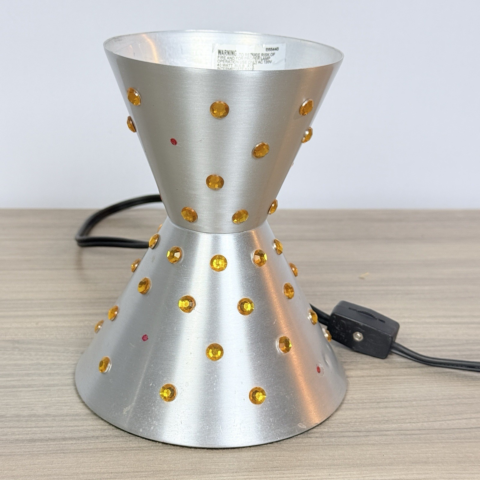 VHTF VTG Vandor Lava Lamp 2006 Elvis Presley Limited Edition w/Gems BASE ONLY