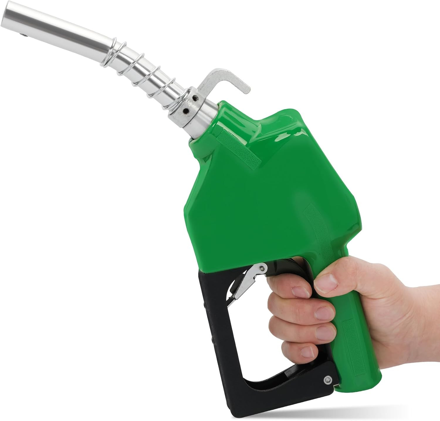 3/4" NPT Automatic Fuel Nozzle & Hook, Diesel Gas Pump Handle, 13/16"(Od=23Mm) 9