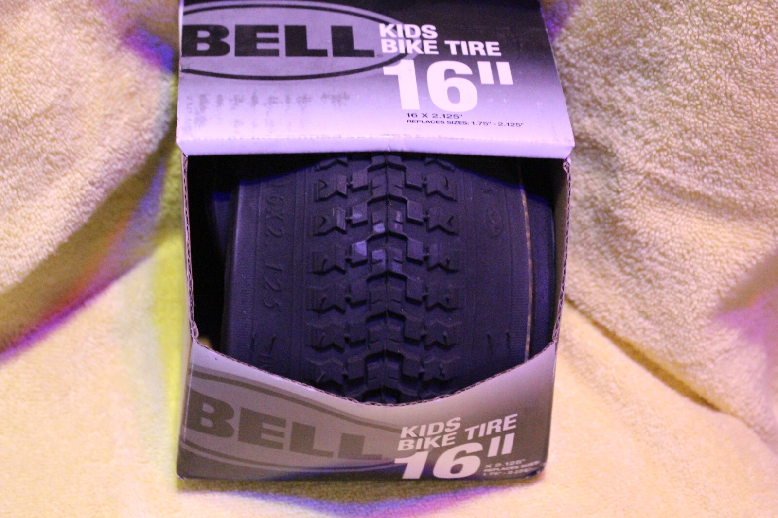 16 INCH BELL BICYCLE TIRE, FOLD UP BIKE, SMALL CHILD BMX BICYCLE,