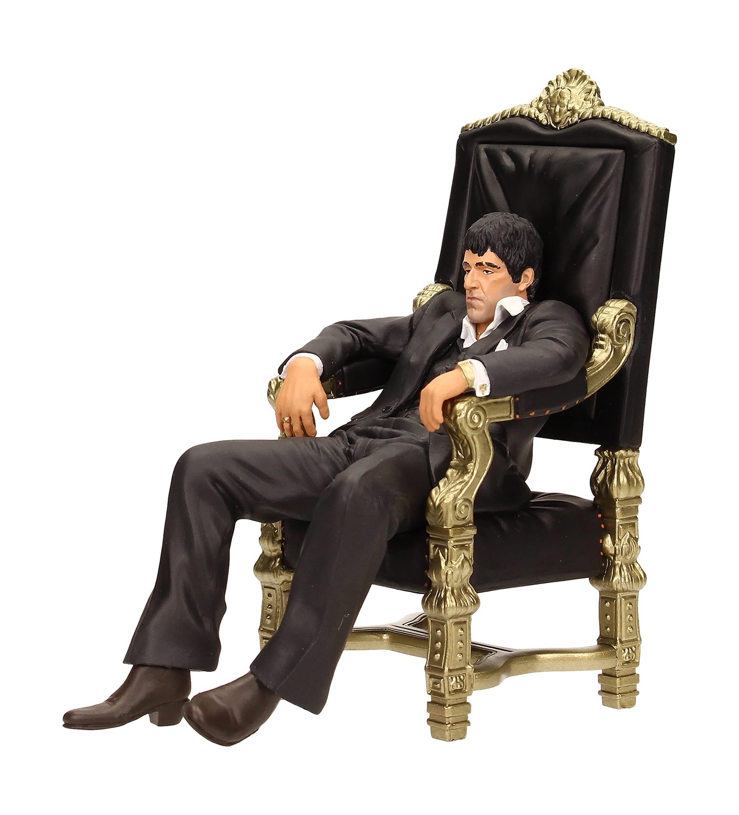 Movie Icons Scarface: Tony Montana Throne 7" PVC Figure SD Toys Al Pacino
