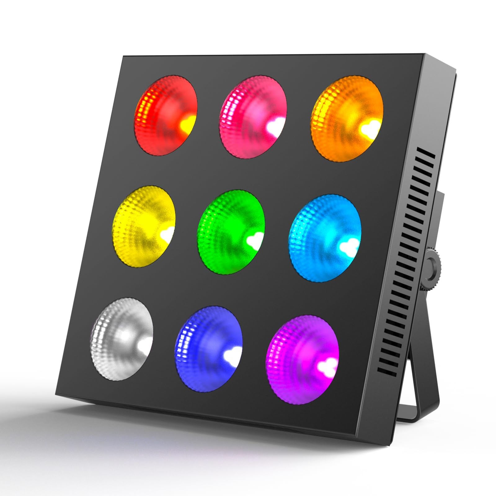 Stage Wall Wash Lights Bar,120W LED RGBW Rectangular Dj Par Light Bar 4/6/9/3...