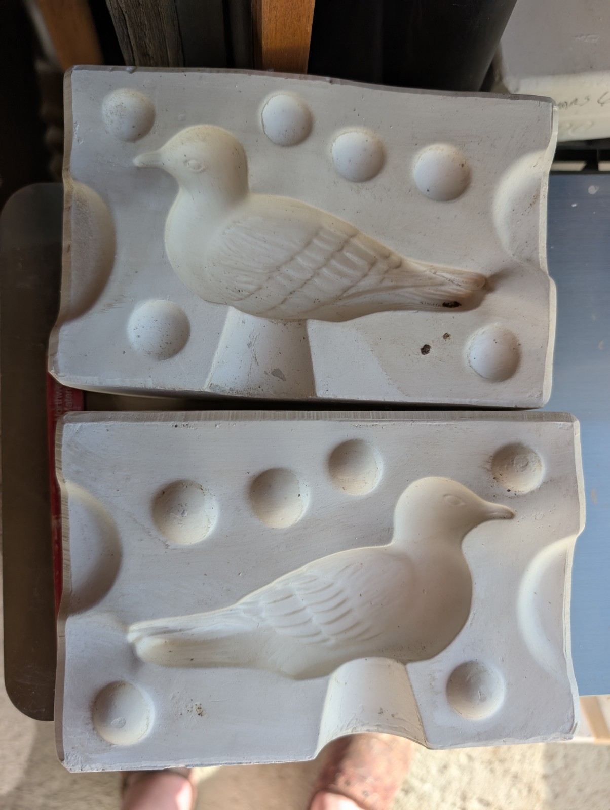 Seagull  Vintage Slip Casting Ceramic Mold